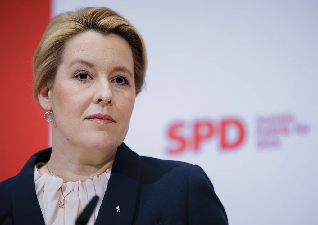 Giffey: Koalitionsvertrag braucht sozialdemokratische Handschrift
