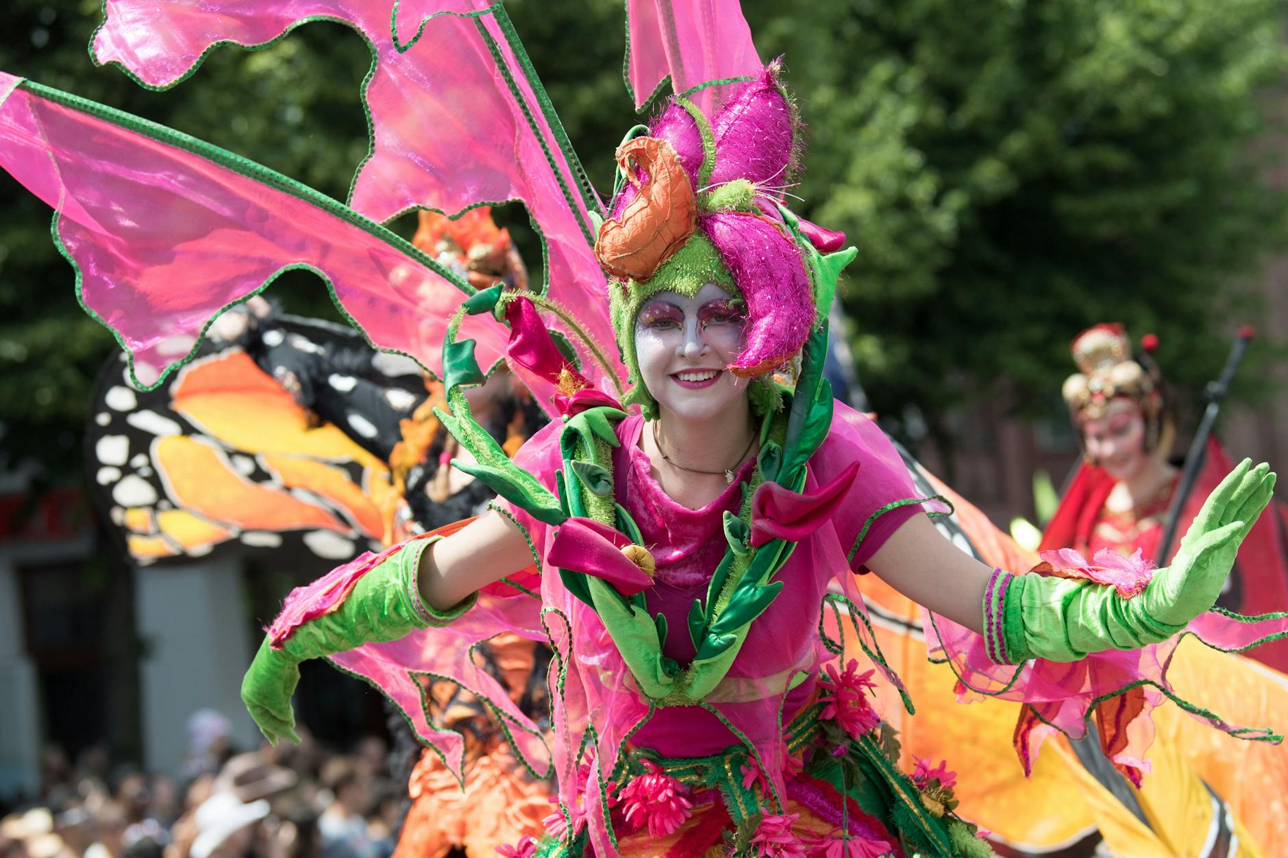 Der einzige Karneval, der zu Berlin passt: der Karneval der Kulturen in Kreuzberg.