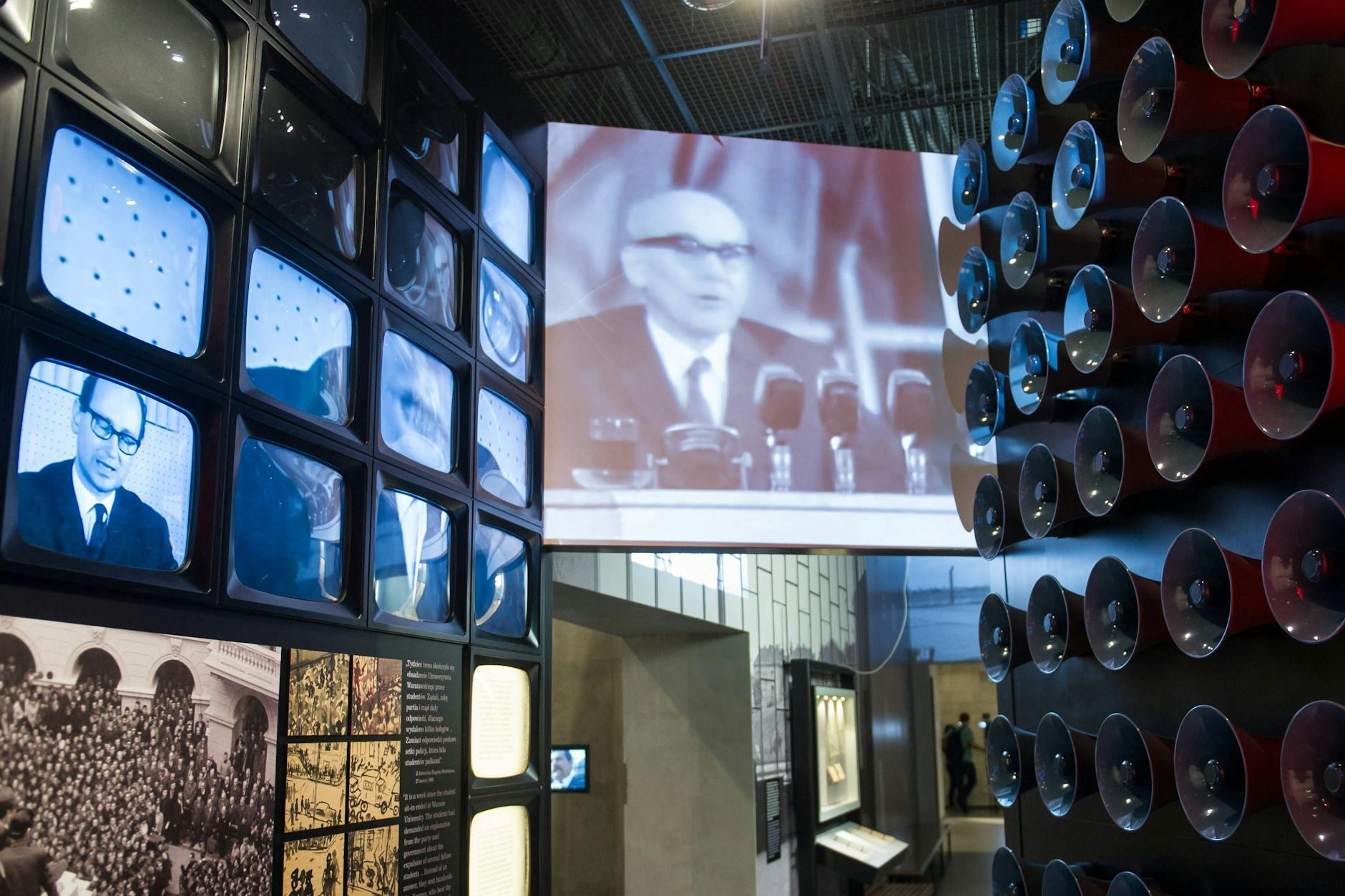 Aus der permanenten Ausstellung im POLIN Museum, Warschau.