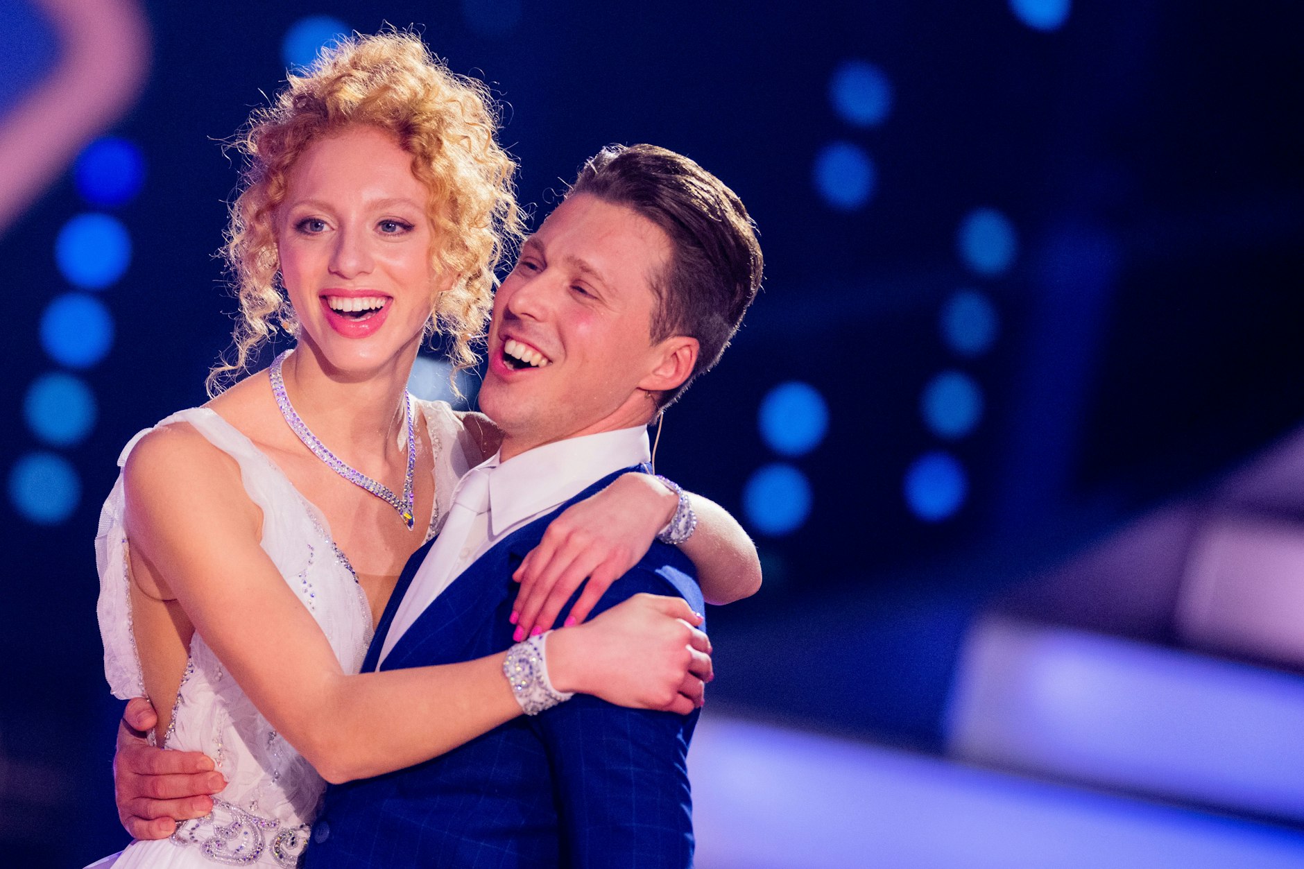 Anna Ermakova tanzt bei „Let’s Dance“ 2023 mit Valentin Lusin.