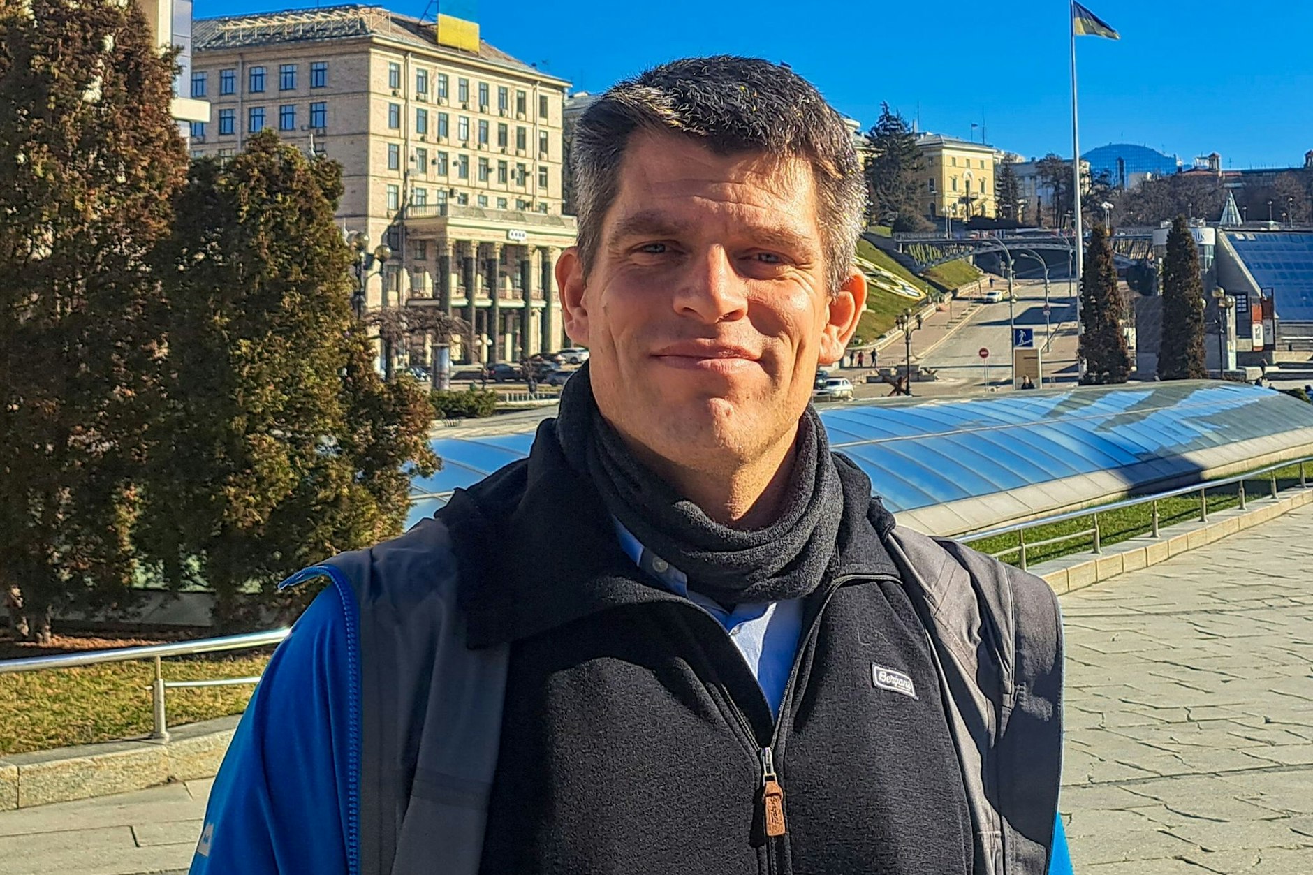 Der deutsche Oberstaatsanwalt Klaus Hoffmann sucht in der Ukraine nach Beweisen für russische Kriegsverbrechen.