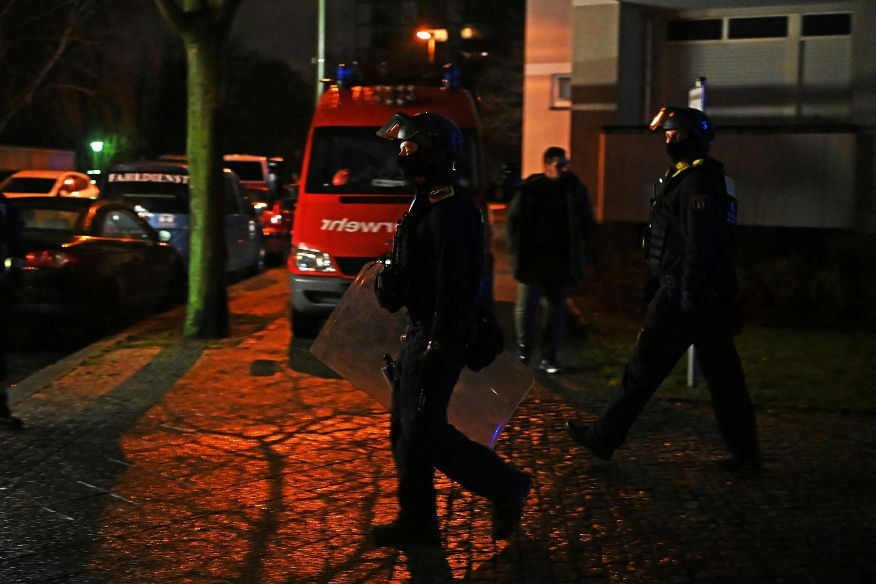 Spezialeinsatzkräfte der Berliner Polizei.