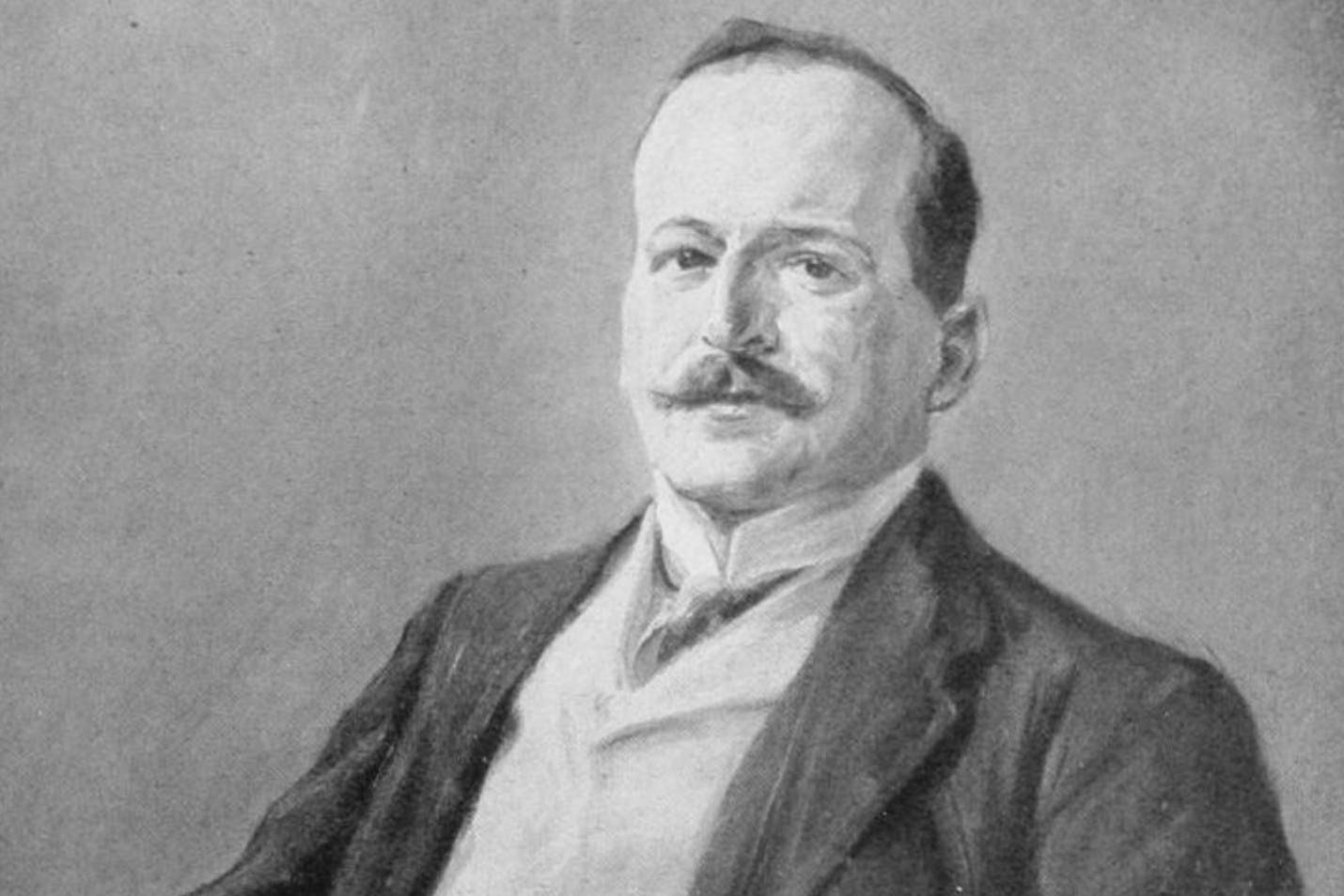 Ein Bildnis des Berliner Bankiers Paul von Mendelssohn-Bartholdy (um 1900)