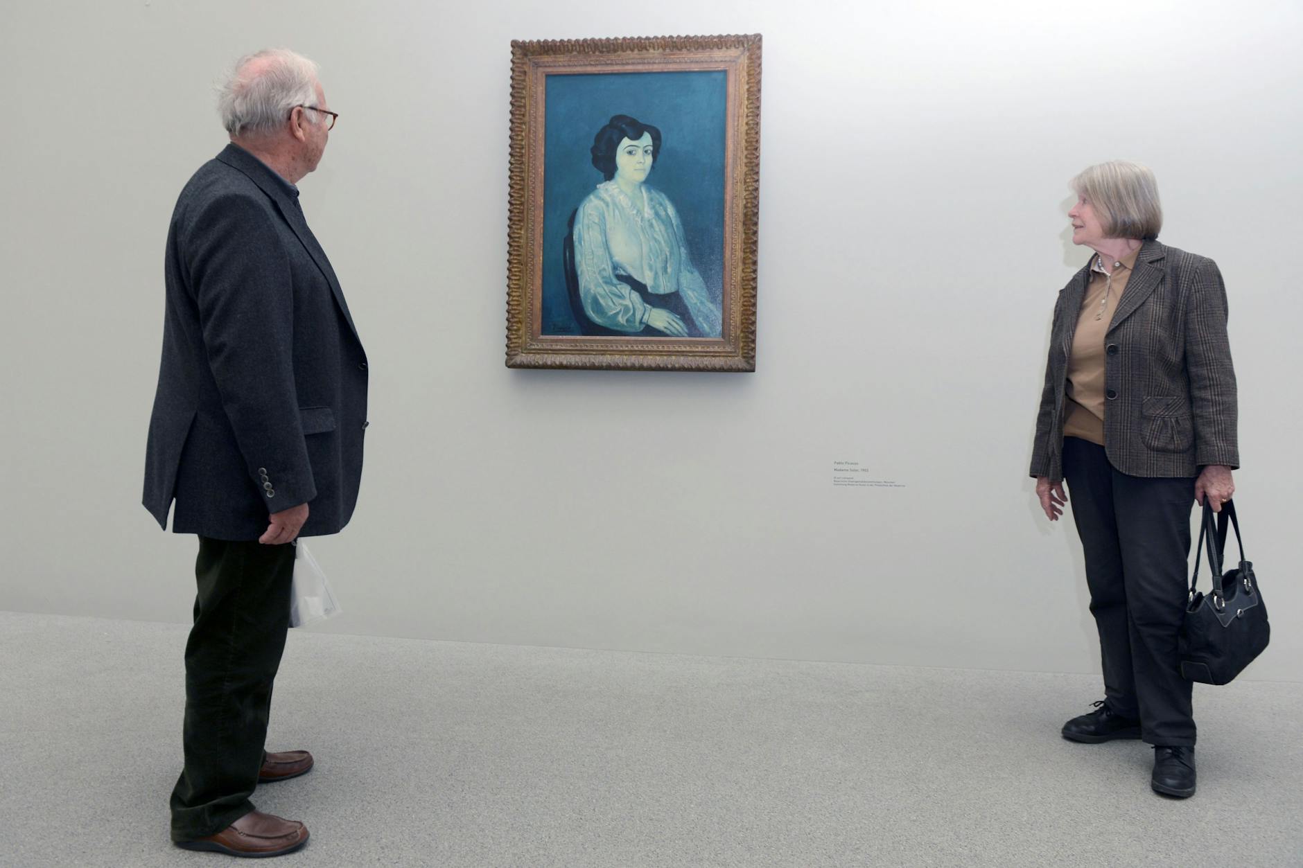 Im Blick: das 1903 von Pablo Picasso gemalte Porträt der „Madame Soler“.