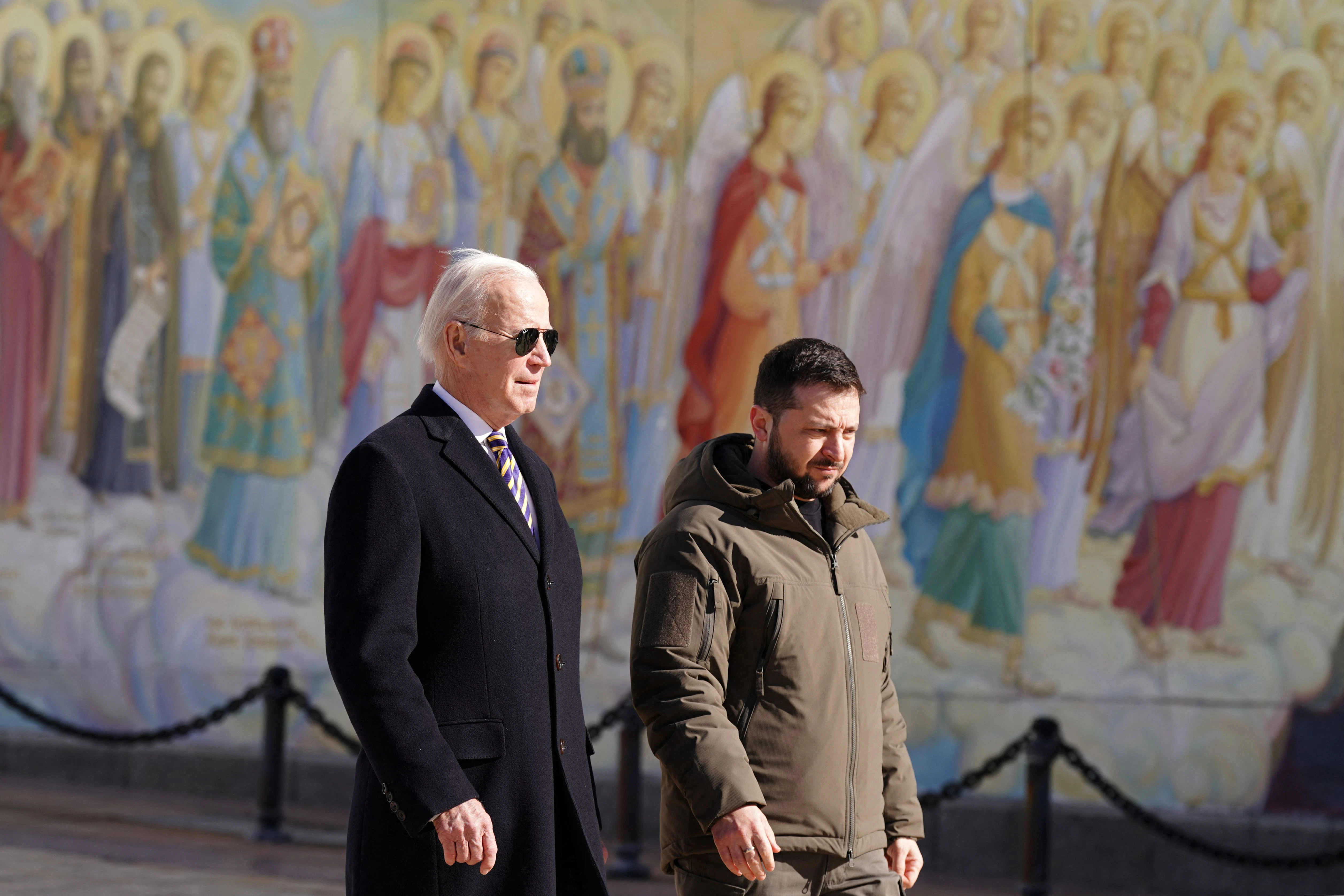 Joe Biden und Wolodymyr Selenskyj