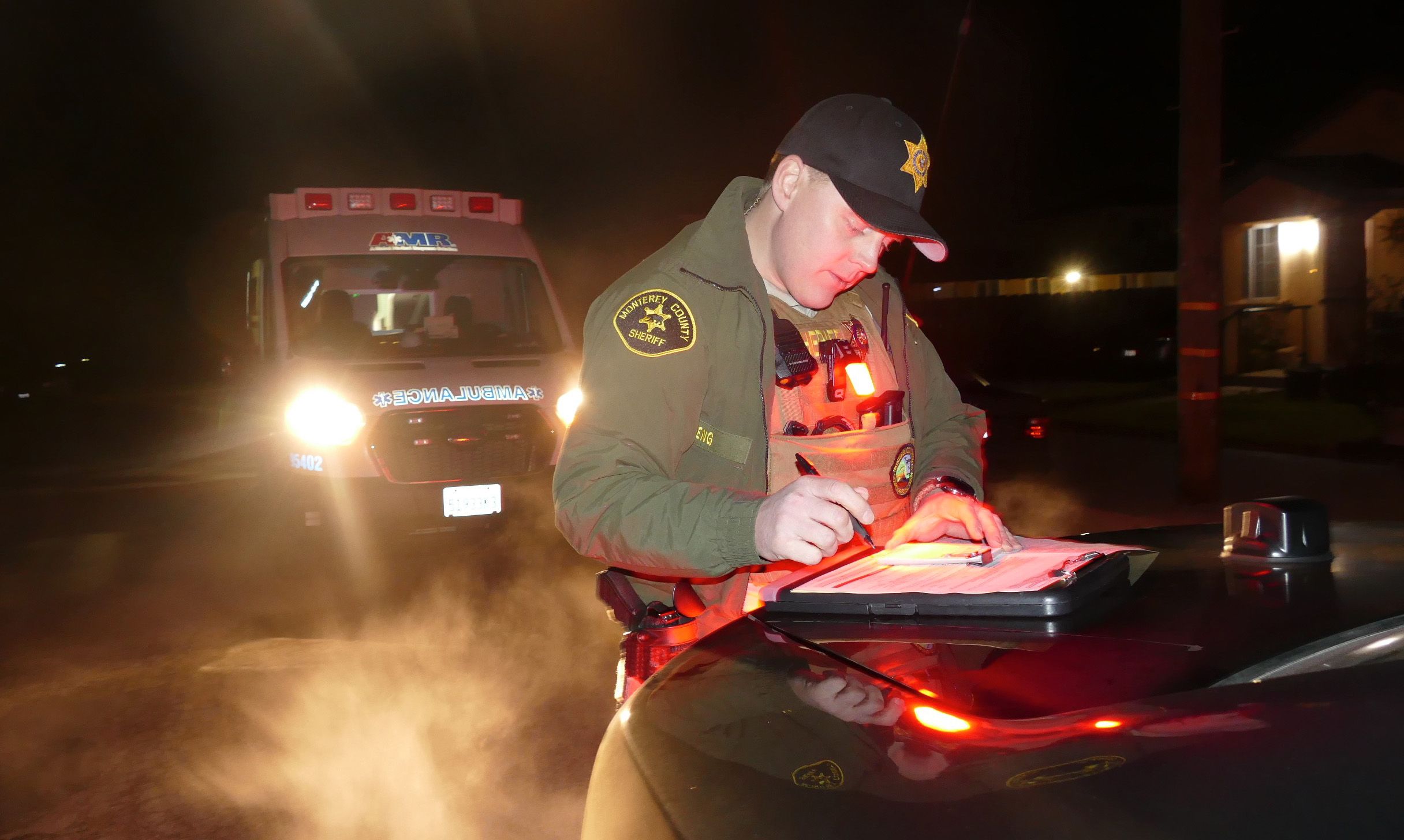 Image - Print Variante von Früher Radprofi, heute „Streifenbulle“ in Kalifornien: Wie der Berliner Richard Geng (37) zum Deputy-Sheriff wurde