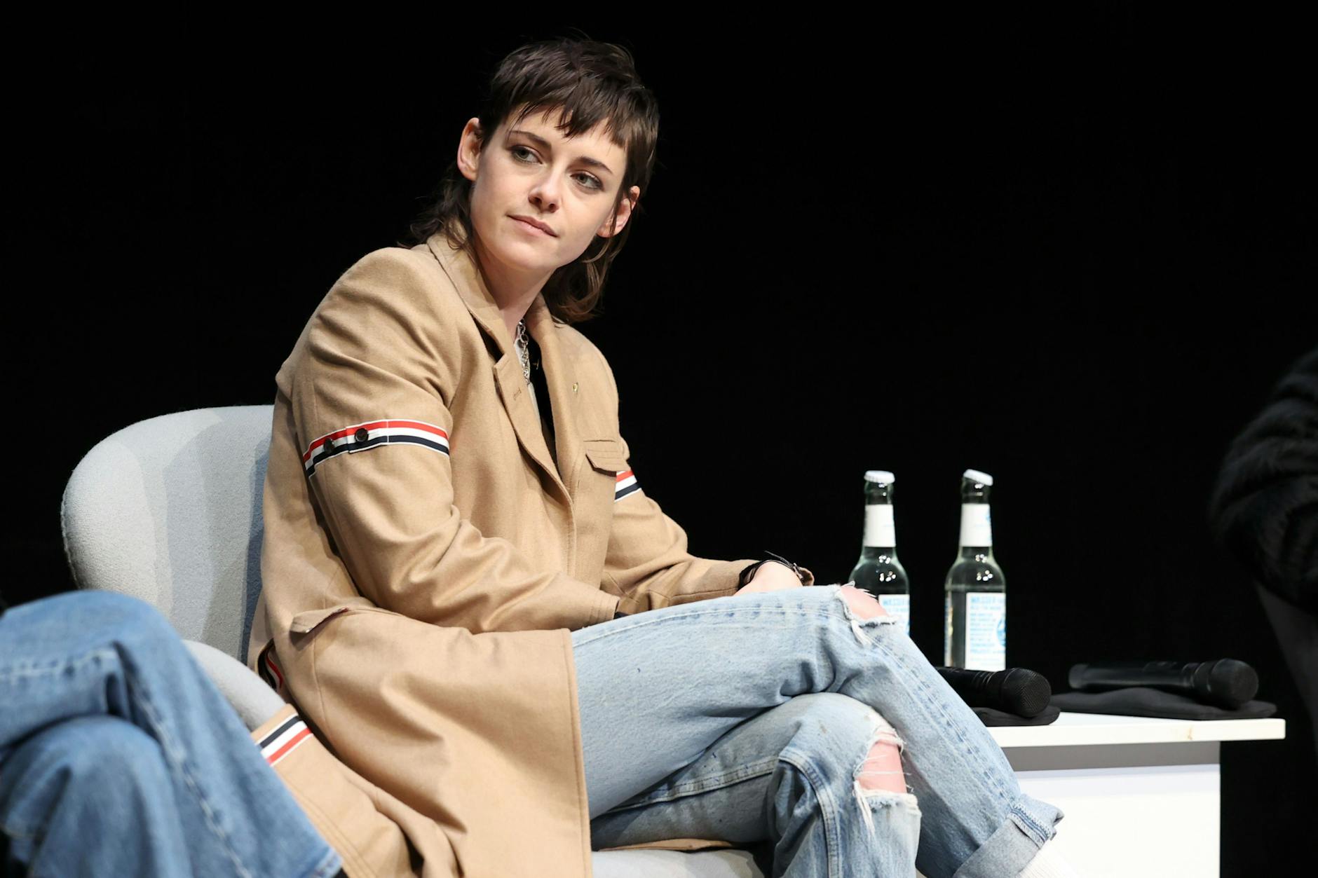 Kristen Stewart am Sonntagabend im HAU