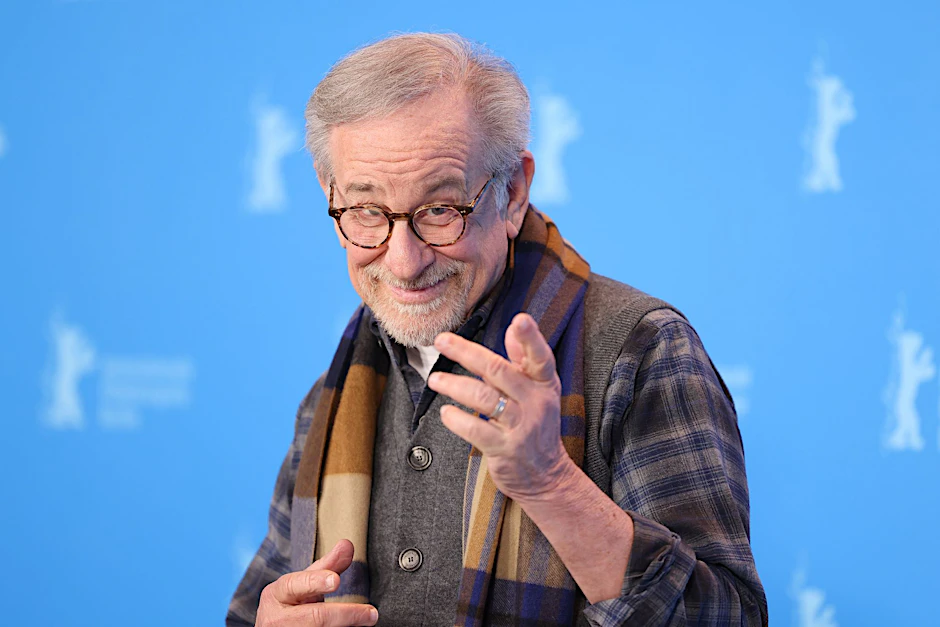 Steven Spielberg beim Photo Call vor der Pressekonferenz bei der Berlinale