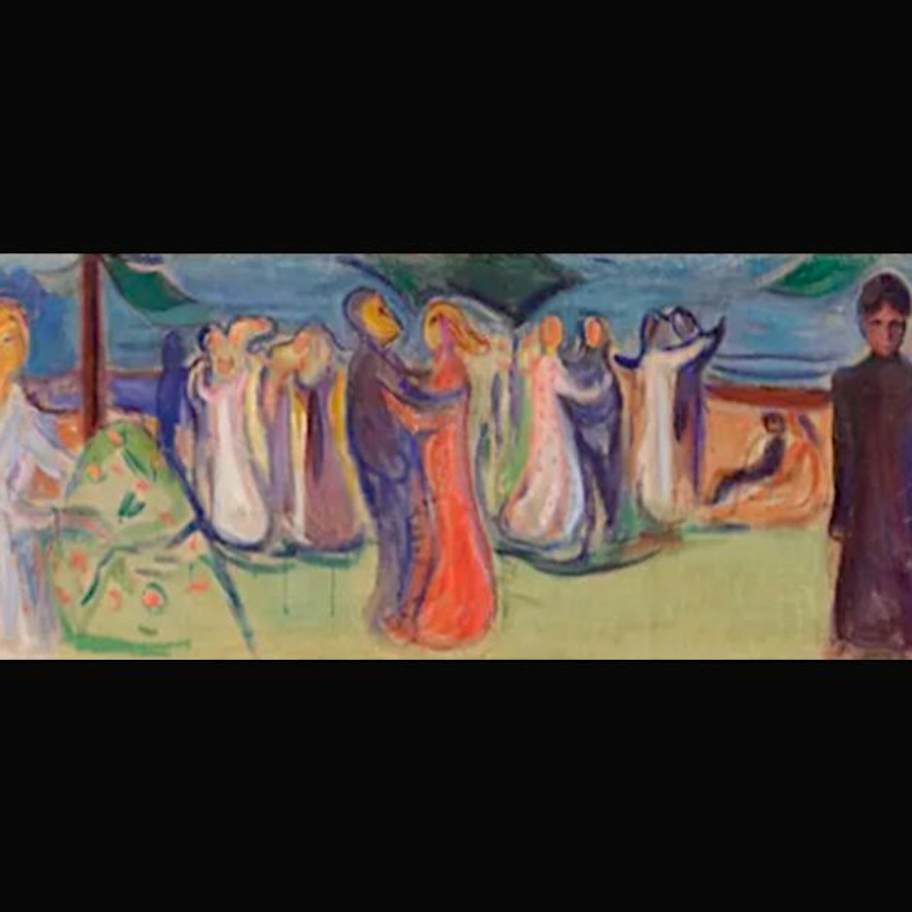 Image - Munchs Geschlechterkampf „Tanz am Strand“ kommt unter den Hammer