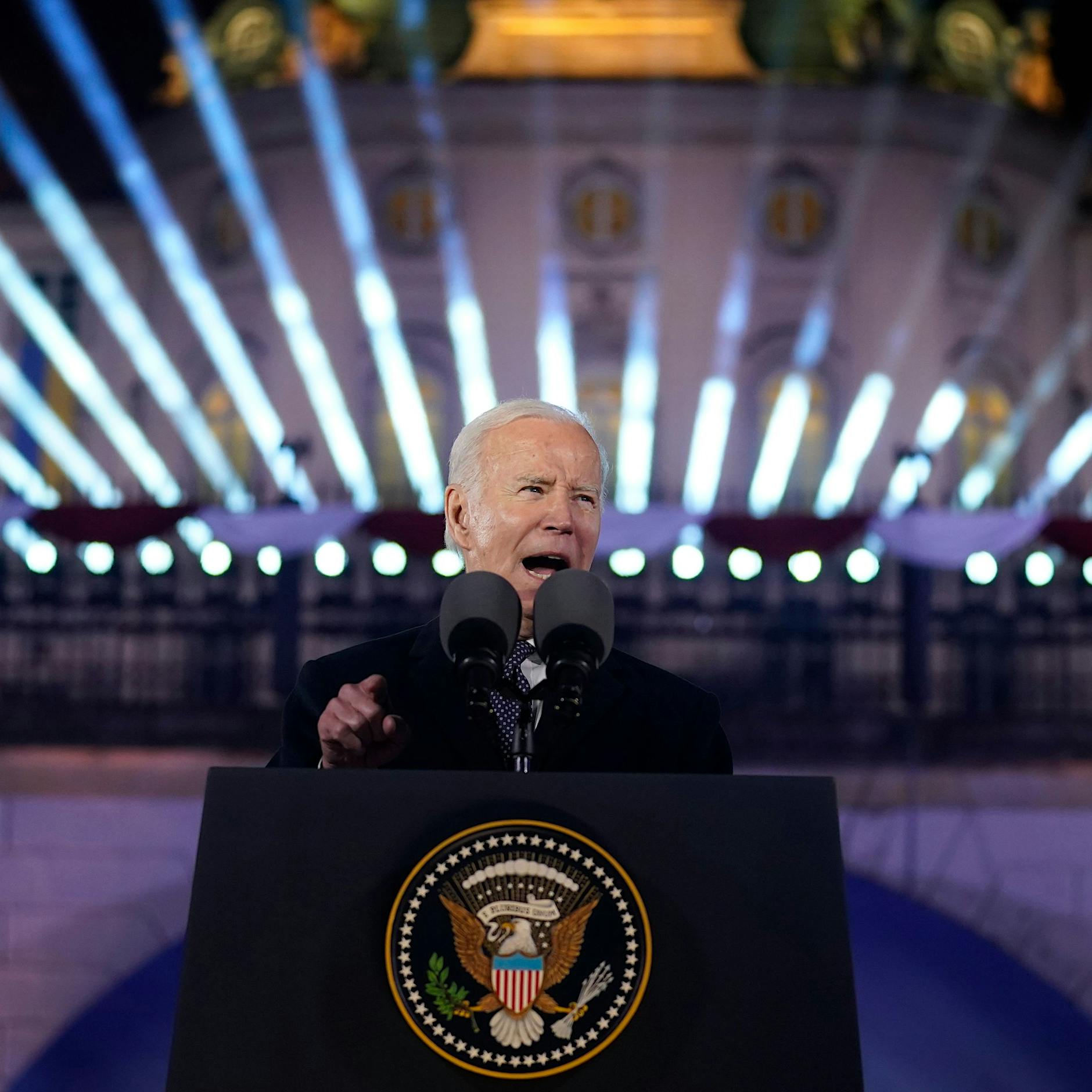 Biden in Warschau: „Die Ukraine wird niemals ein Sieg für Russland sein“