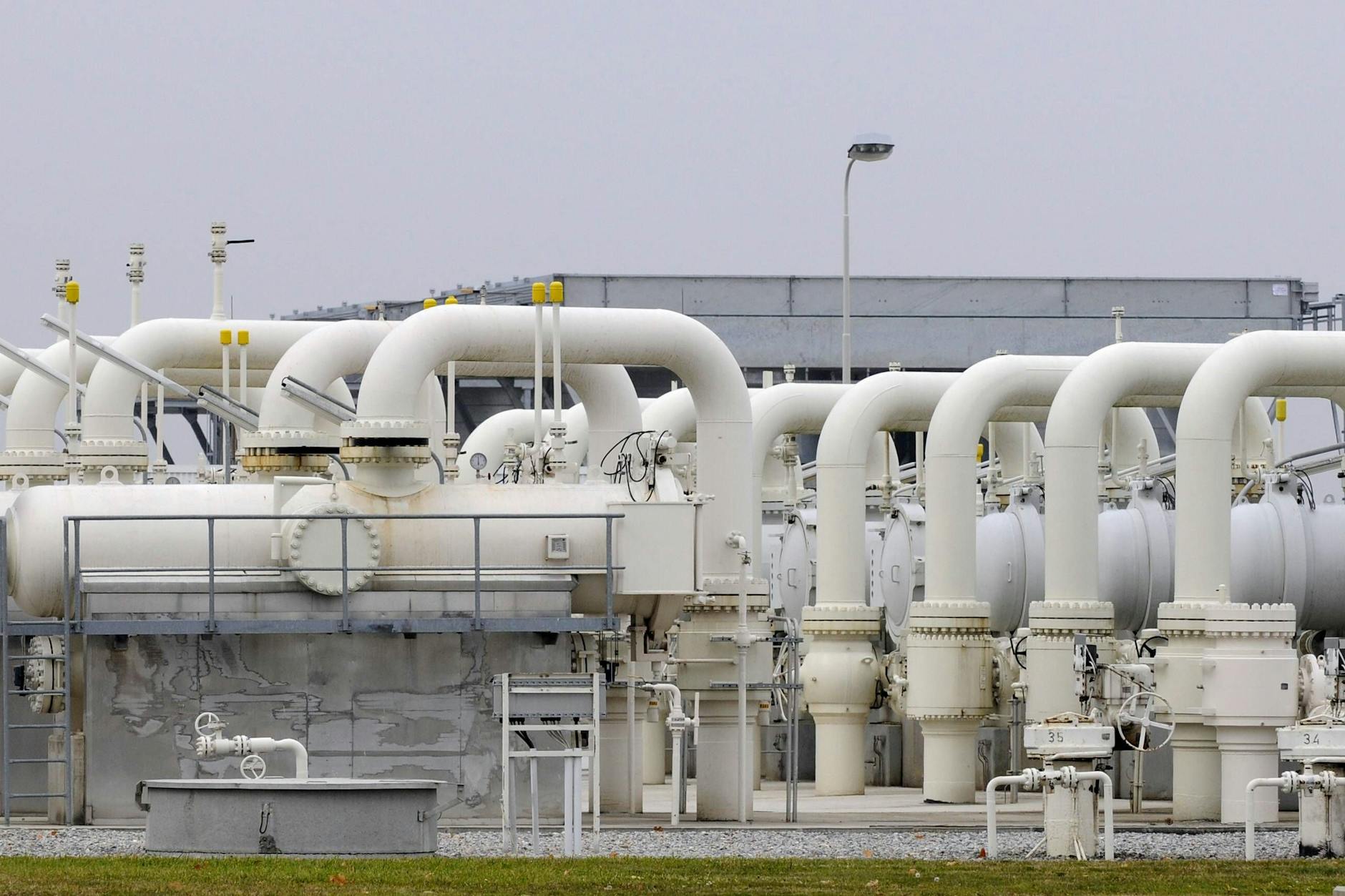 Gasverteiler in Baumgarten, Österreich