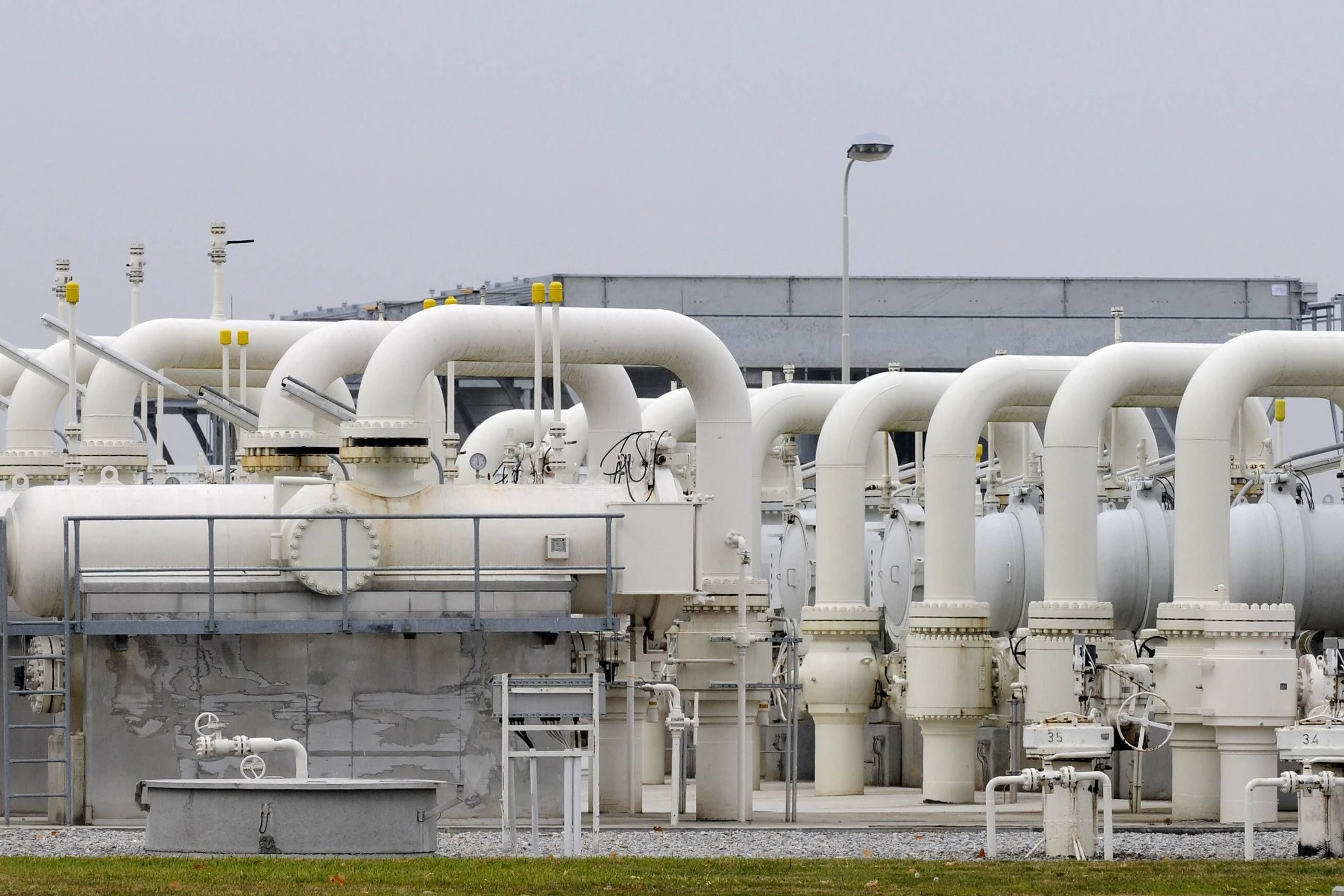 Gasverteiler in Baumgarten, Österreich