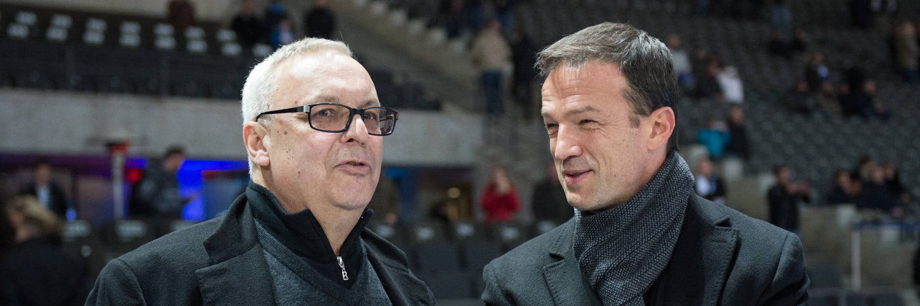 Ex-Präsident Werner Gegenbauer bezeichnete Fredi Bobic (r.) als Wunschkandidat, bezahlte für den damaligen Manager von Eintracht Frankfurt eine Millionen-Ablöse.