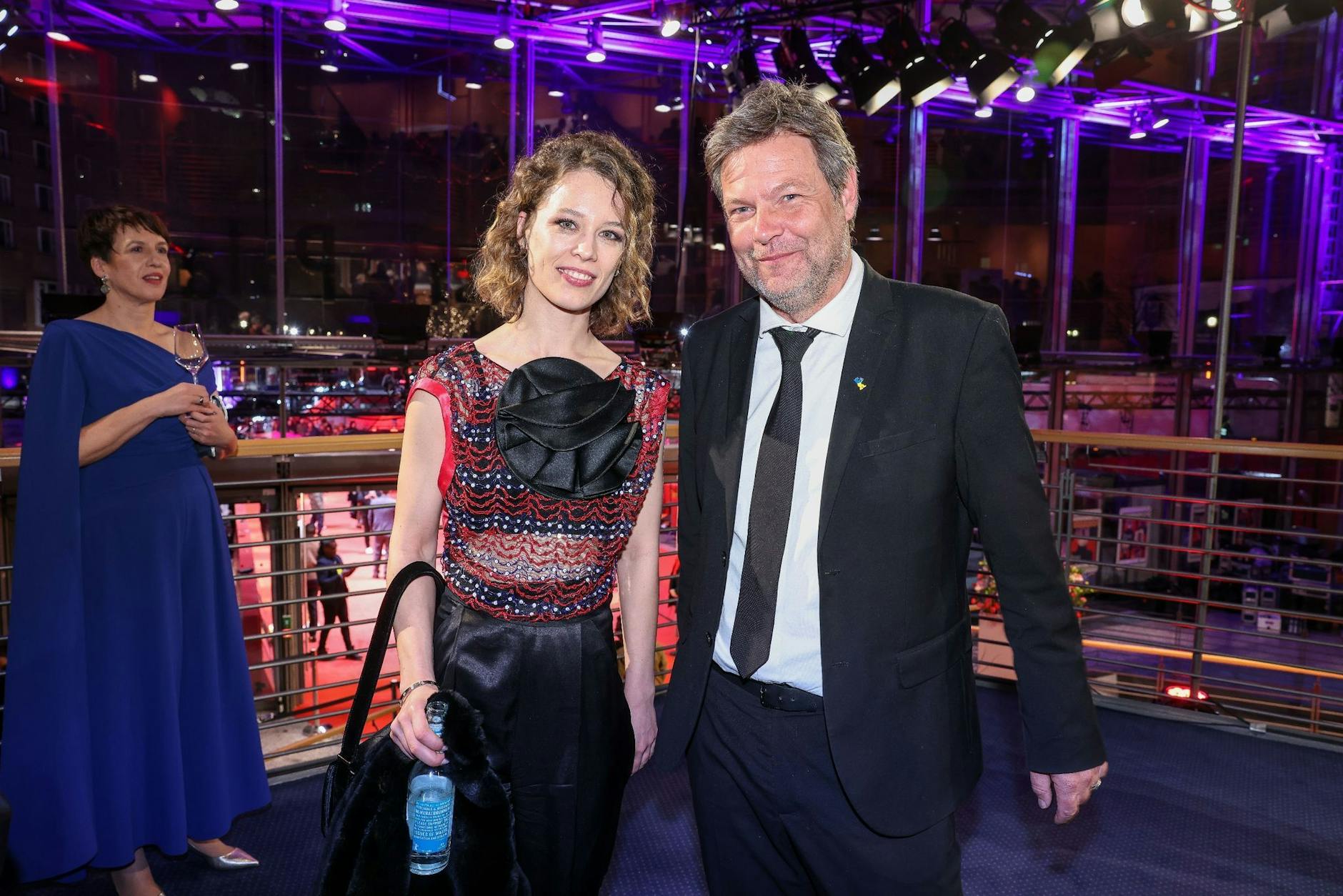 Paula Beer und Robert Habeck waren zu Gast bei der Eröffnungsparty der Berlinale.  