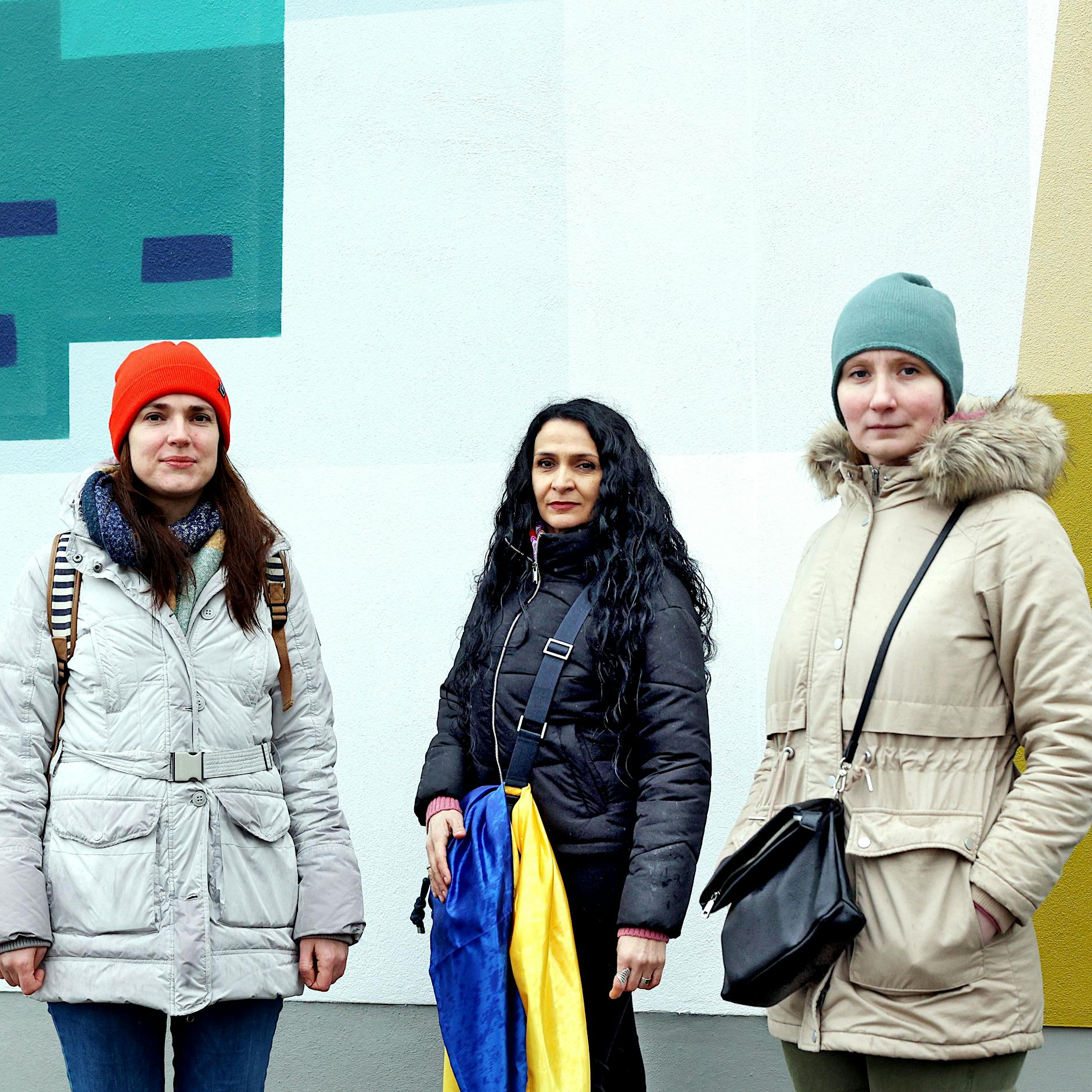 Drei Ukrainerinnen in Berlin: „Alle, die gegangen sind, fühlen sich schuldig“