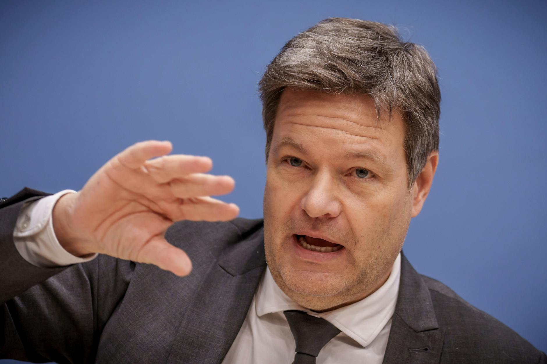 Bundeswirtschafts- und Klimaschutzminister Robert Habeck (Archivfoto). 