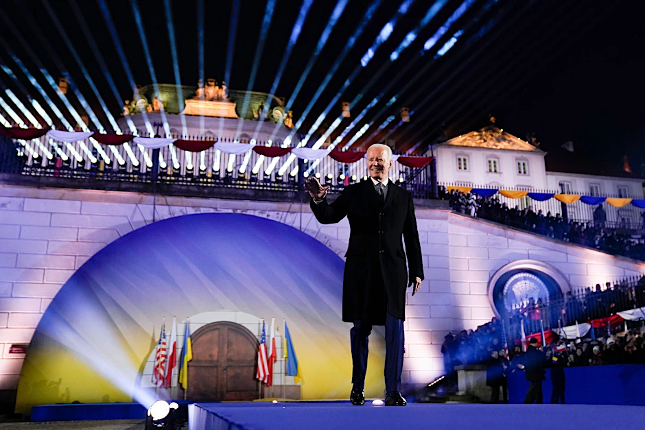Joe Biden in Warschau