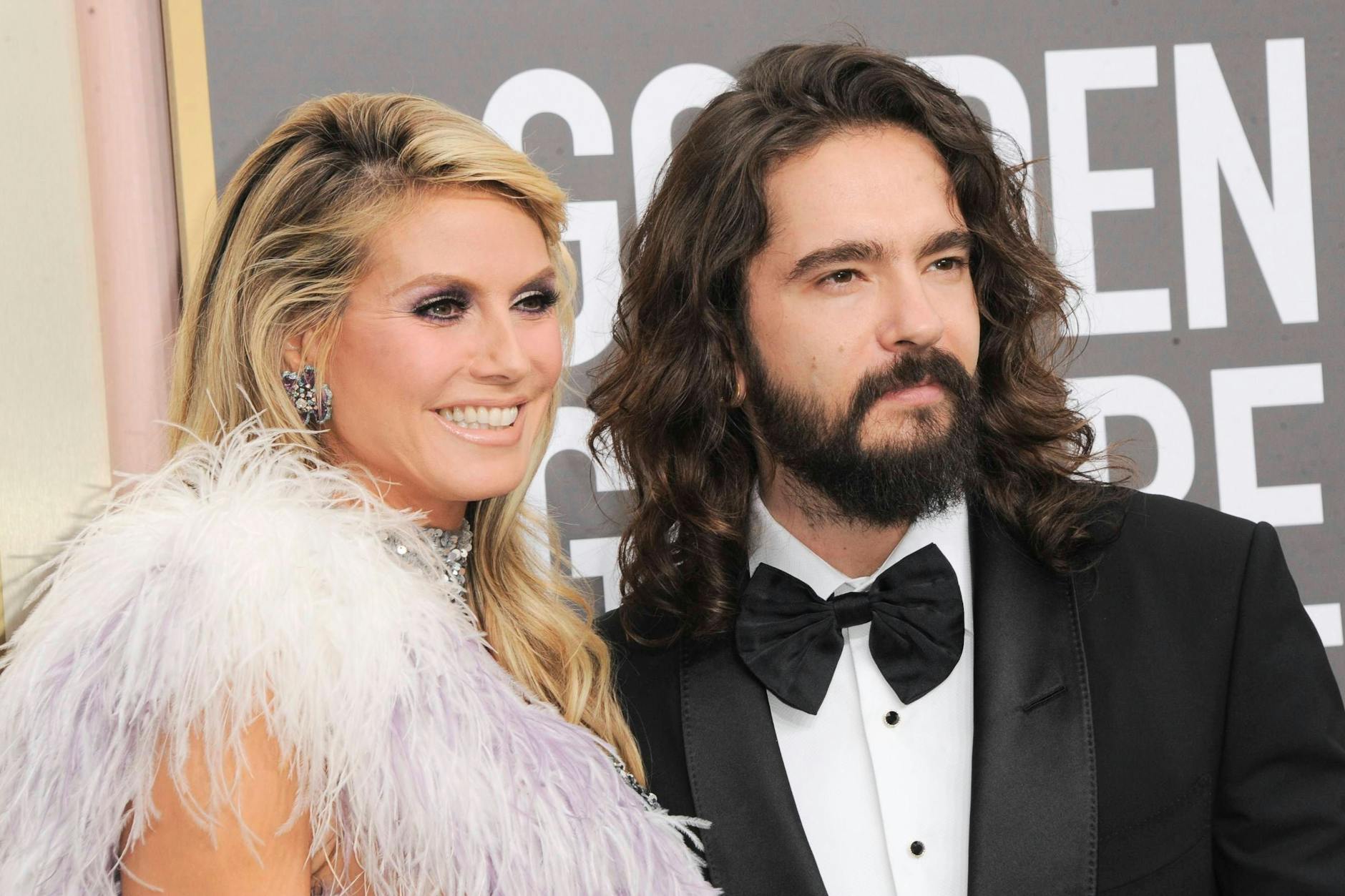 Heidi und Tom bei dem Golden Globe Awards.