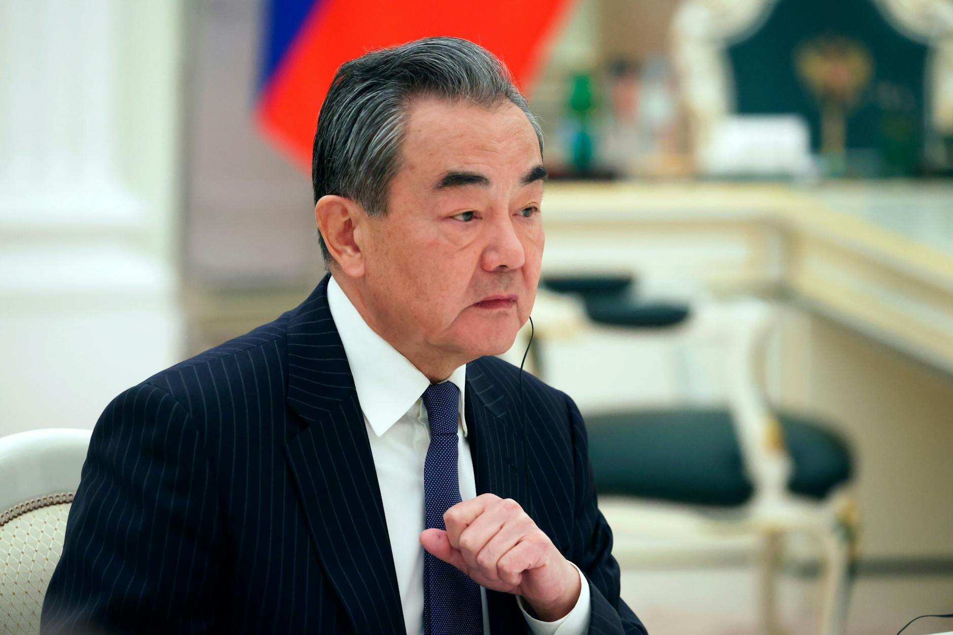 Chinas Außenminister Wan Yi in Moskau