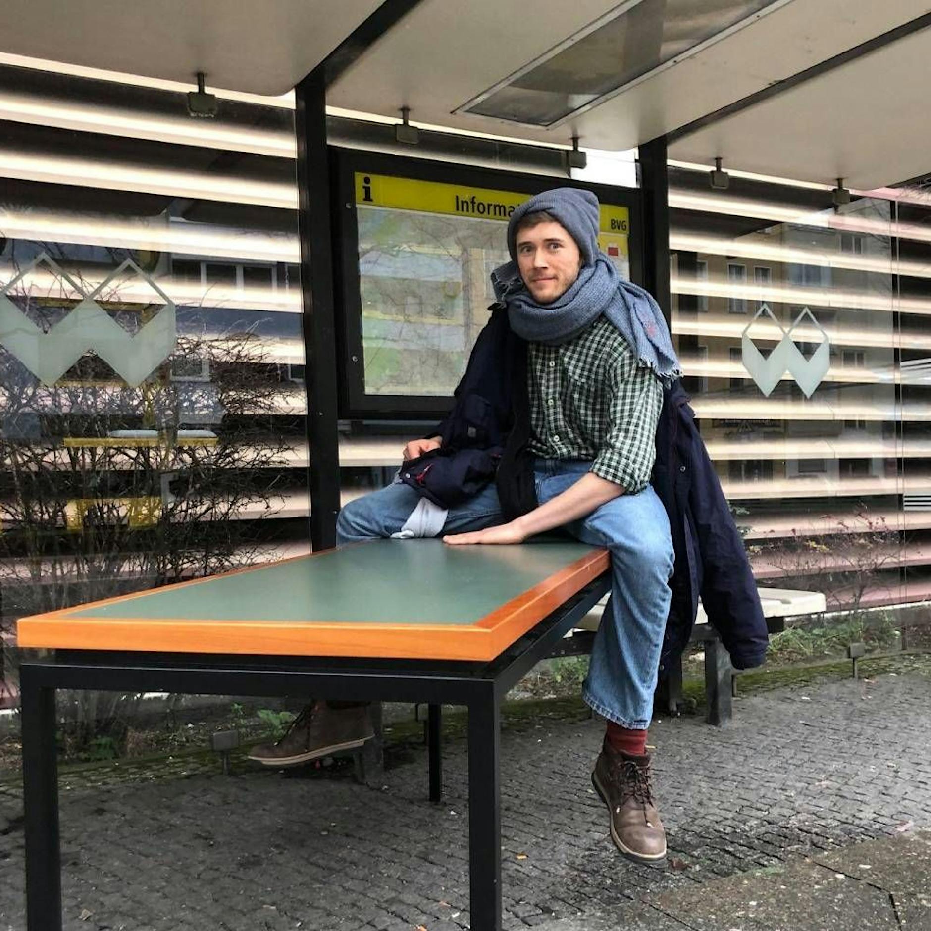 Klimakleber nimmt Anklagebank mit nach Hause – und will sie für neue Protestform einsetzen