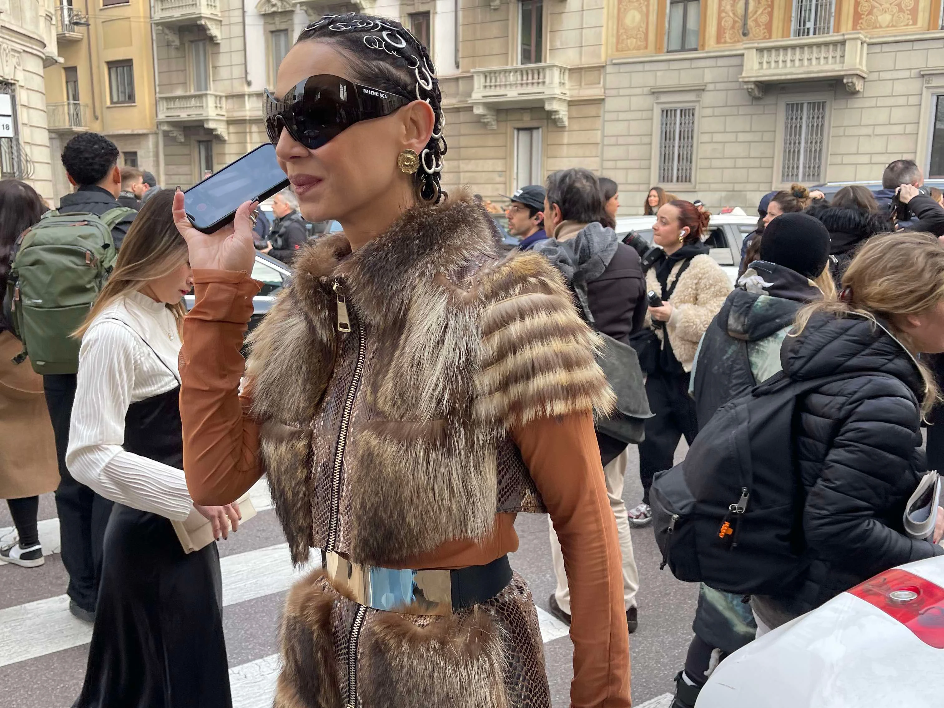 Echtpelz oder Fake-Fur? Man weiß es nicht, in Italien ist alles erlaubt.