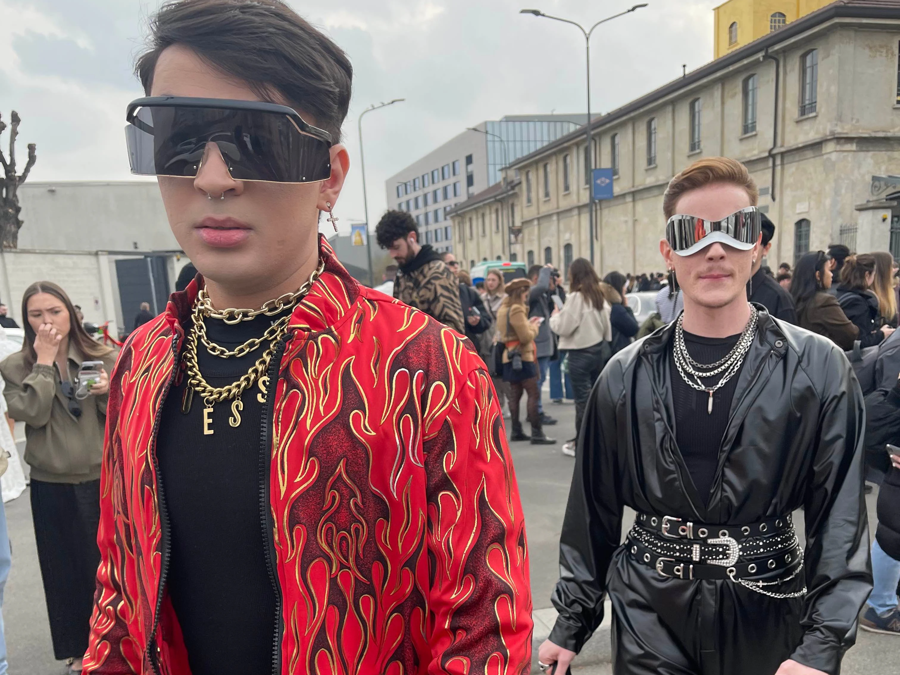 Je größer die Brille, desto besser. Das gilt auch in dieser Saison.