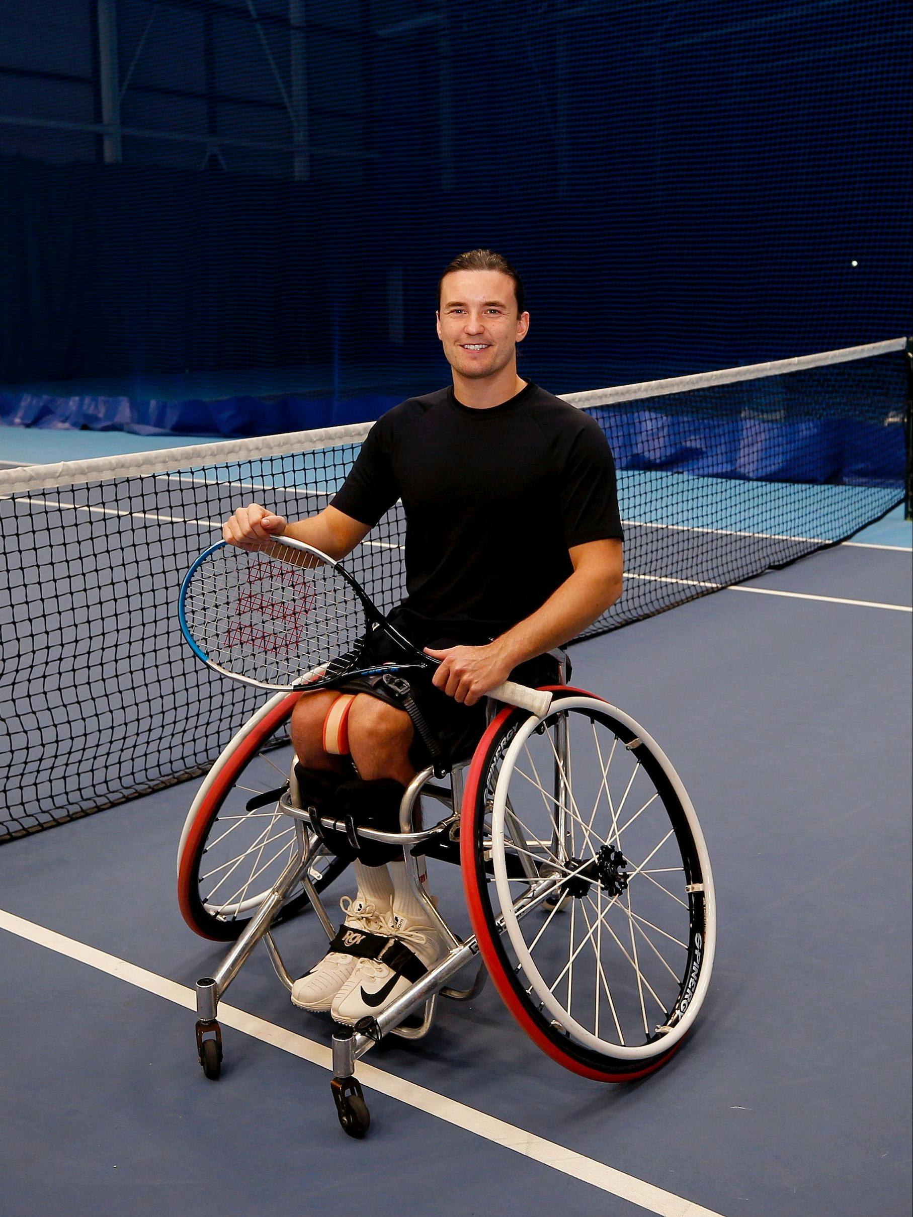 Seit 2017 Uniqlo-Markenbotschafter: Rollstuhltennisspieler Gordon Reid.