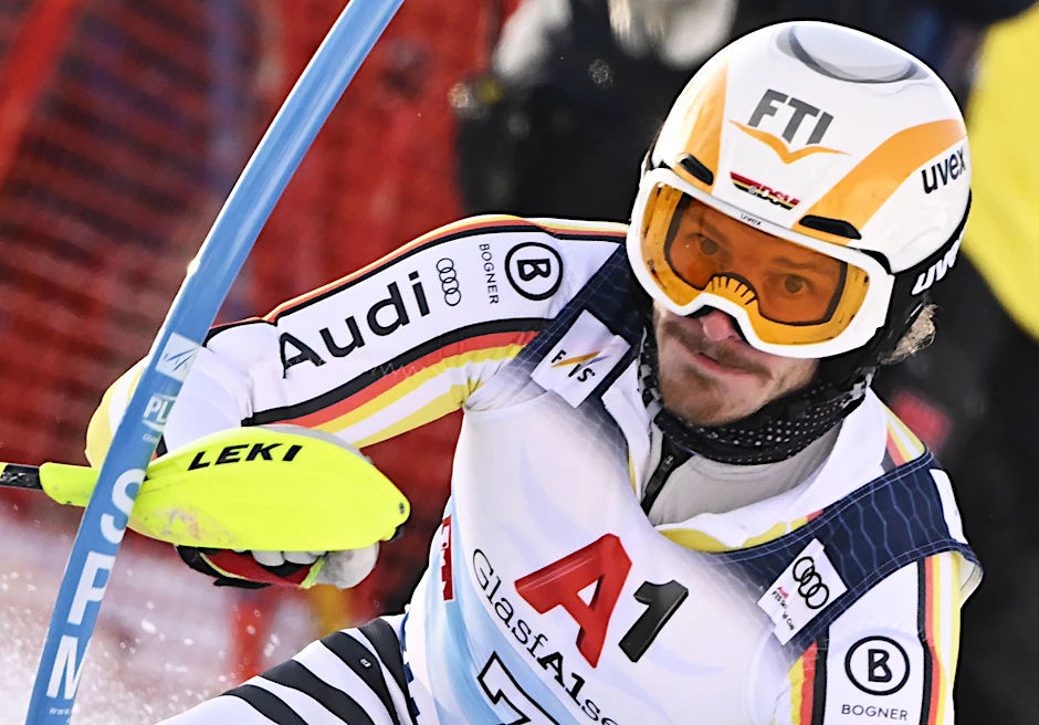 ARCHIV - Linus Straßer will beim WM-Slalom heute eine Medaille holen.  