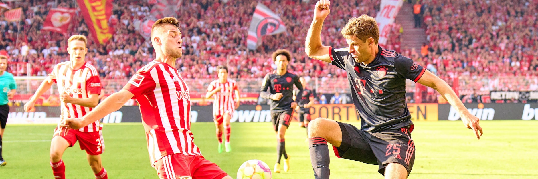 Die Bayern-Star um Thomas Müller &amp; Co. hatten beim 1:1 im Hinspiel erheblich Mühe mit Robin Knoche und seine Kollegen vom 1. FC Union.