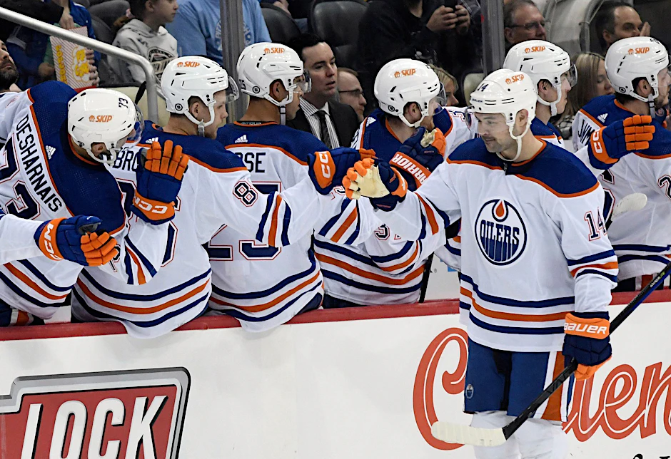 Die Edmonton Oilers waren in guter Form.  