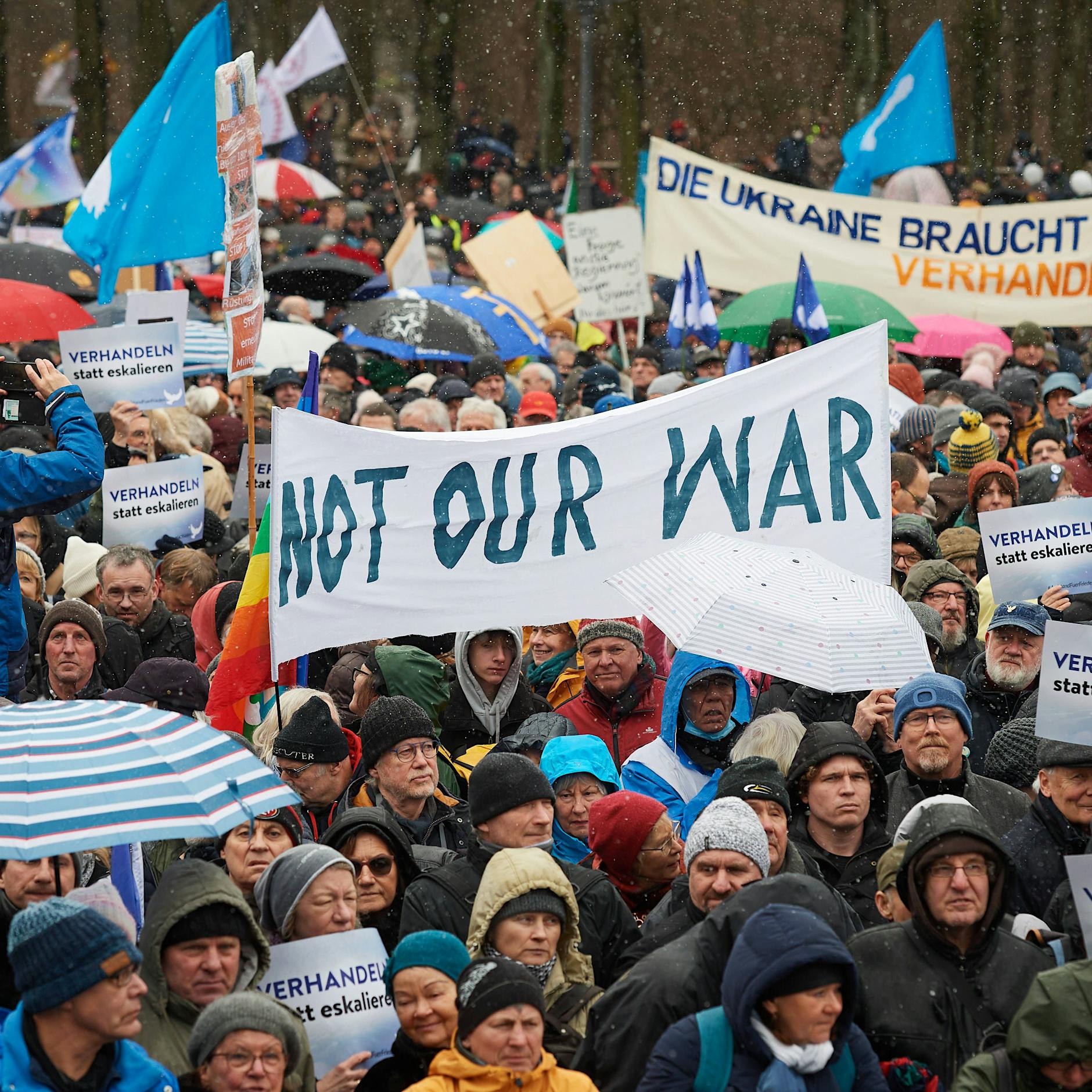 Wagenknecht-Demo in Berlin: So rechts war die Friedensdemo der Linken