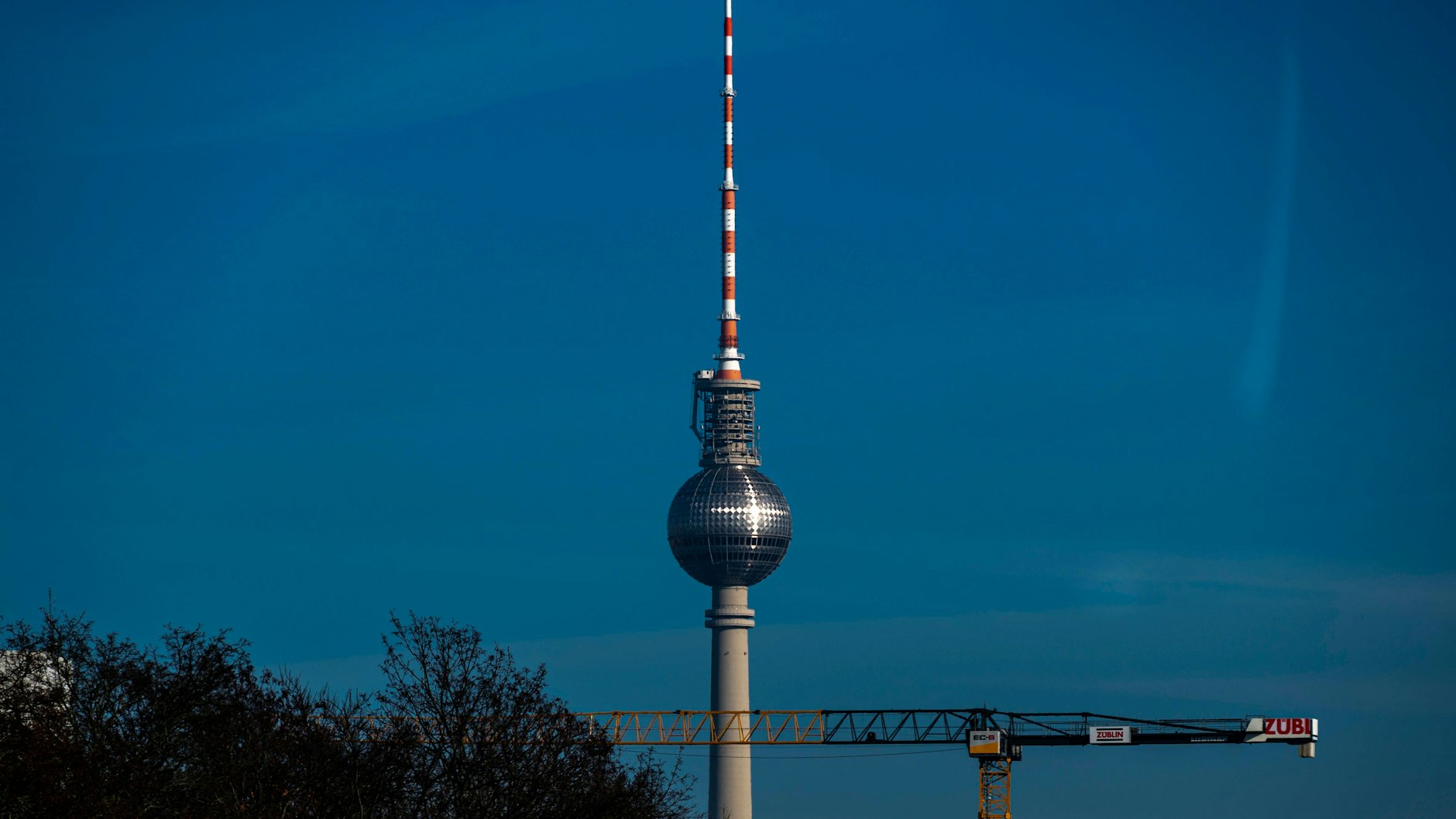 Der Berliner Fernsehturm.