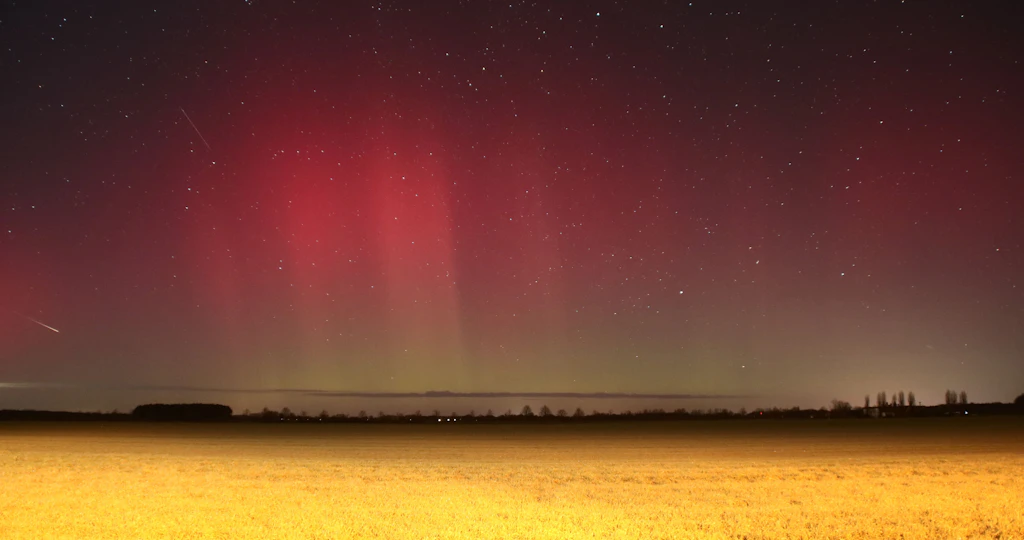 Polarlichter in Brandenburg: Haben auch Sie das Naturschauspiel beobachtet?