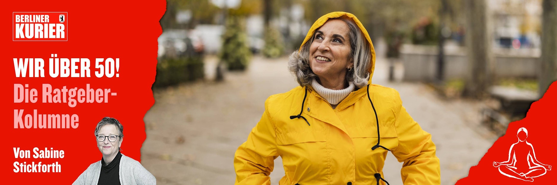 Das Leben ist schön, wenn man sich vom Zwang zur jugendlichen Schönheit befreien kann befreien kann. Es braucht nur etwas Disziplin, um fit zu bleiben.