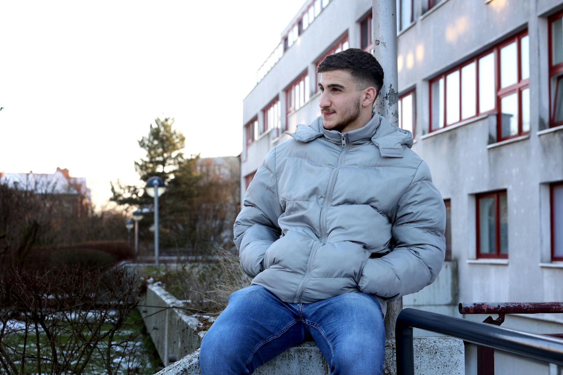 Extremes Positivbeispiel: Hussein Youssef (18) hat den Aufstieg in der sozialen Hierarchie geschafft – nicht nur zum Gymnasium.