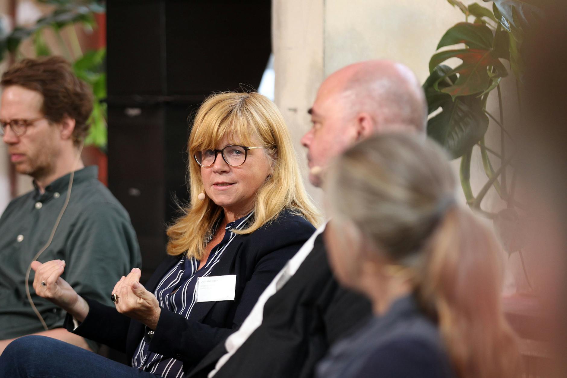 Stadträtin Juliane Witt (Linke). 