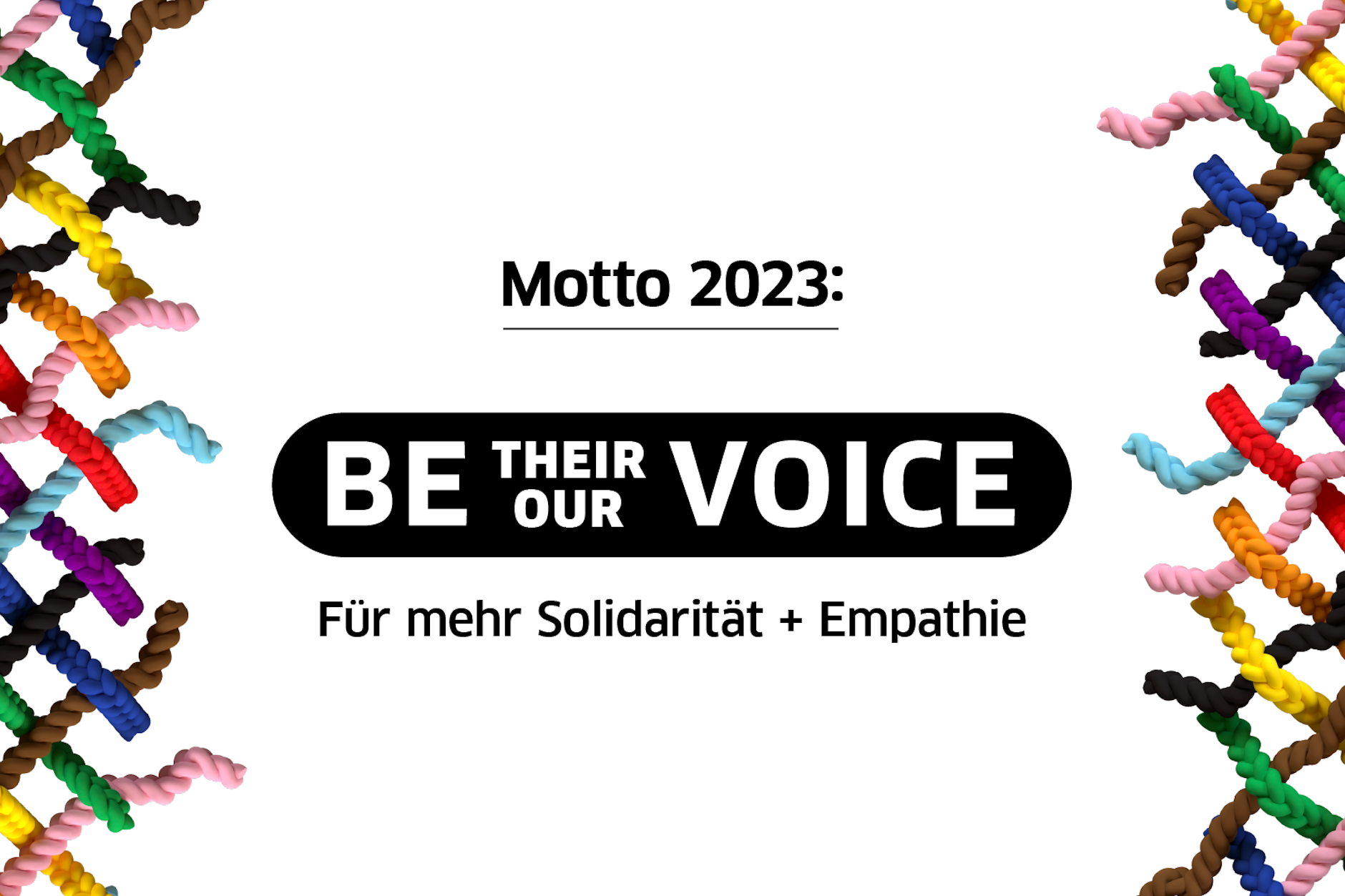 Das Motto für den CSD 2023 in Berlin.