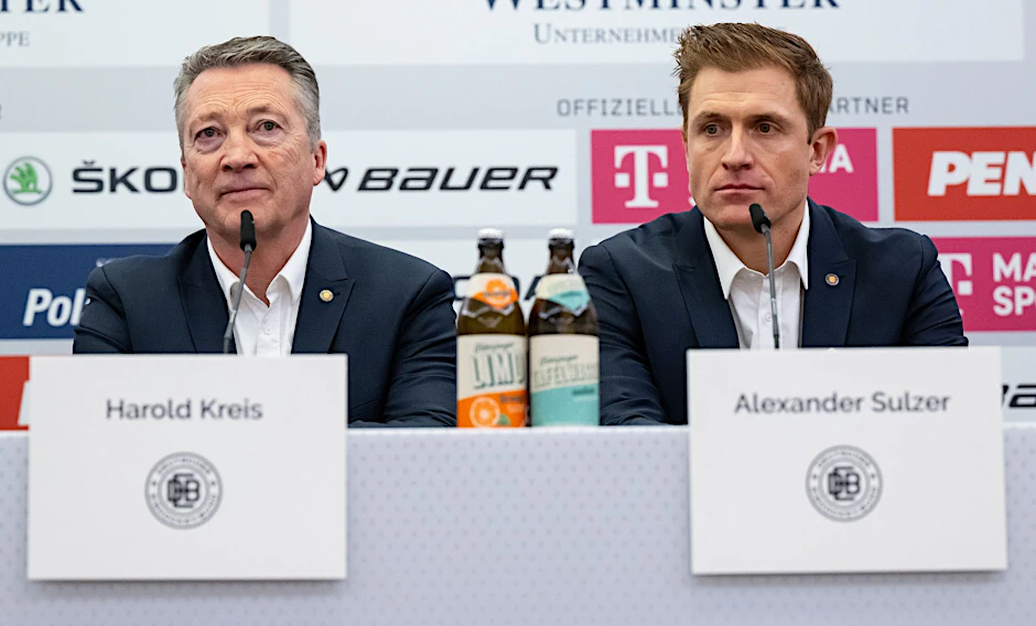 Übernehmen beim DEB: Harold Kreis (l) und Alexander Sulzer.  