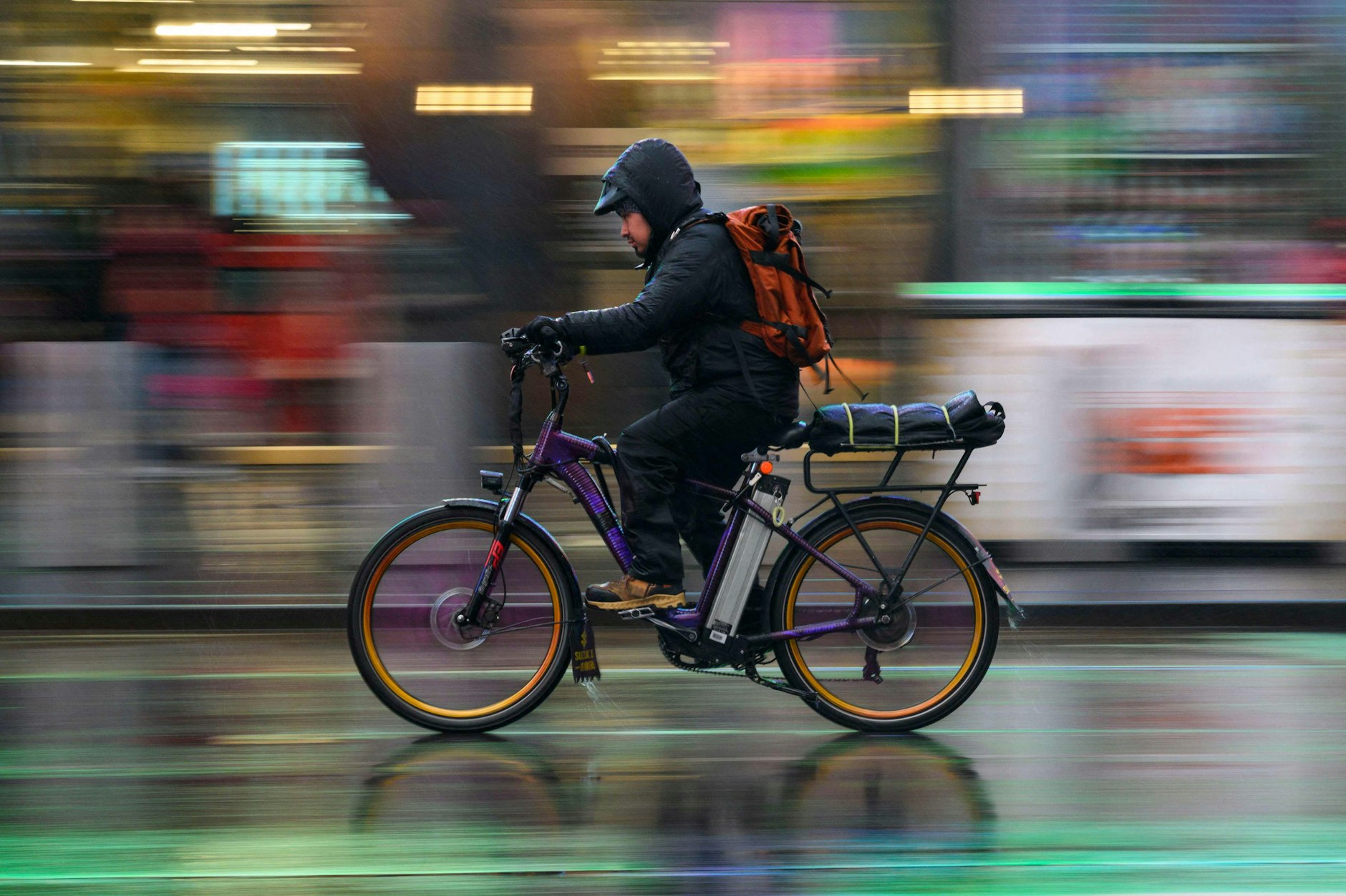 Radfahren am Times Square in New York.&nbsp;
