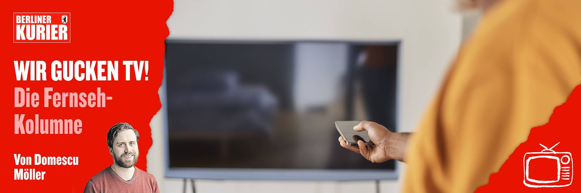 Man kann den Fernseher auch einmal ganz bewusst auslassen.