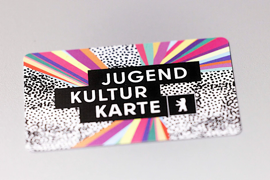 Berlin: Ein Exemplar der Jugendkulturkarte&nbsp;