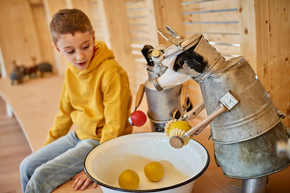 Fantasie für alle: Die Waschbären im Anoha machen ihrem Namen alle Ehre. Wer einmal in dem Kreuzberger Kindermuseum ist, möchte nicht mehr weg.