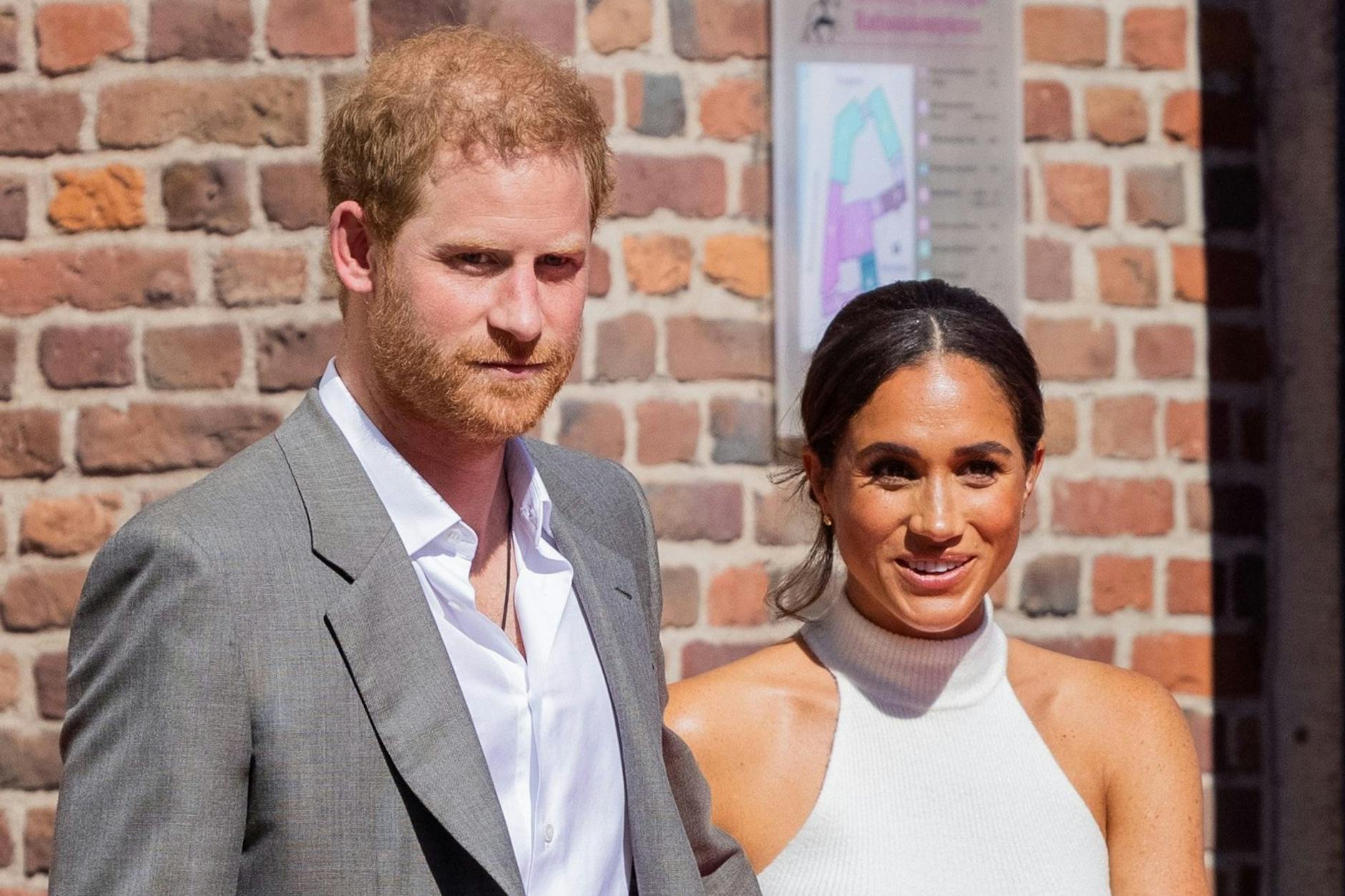 Der britische Prinz Harry und seine Frau Meghan. 
