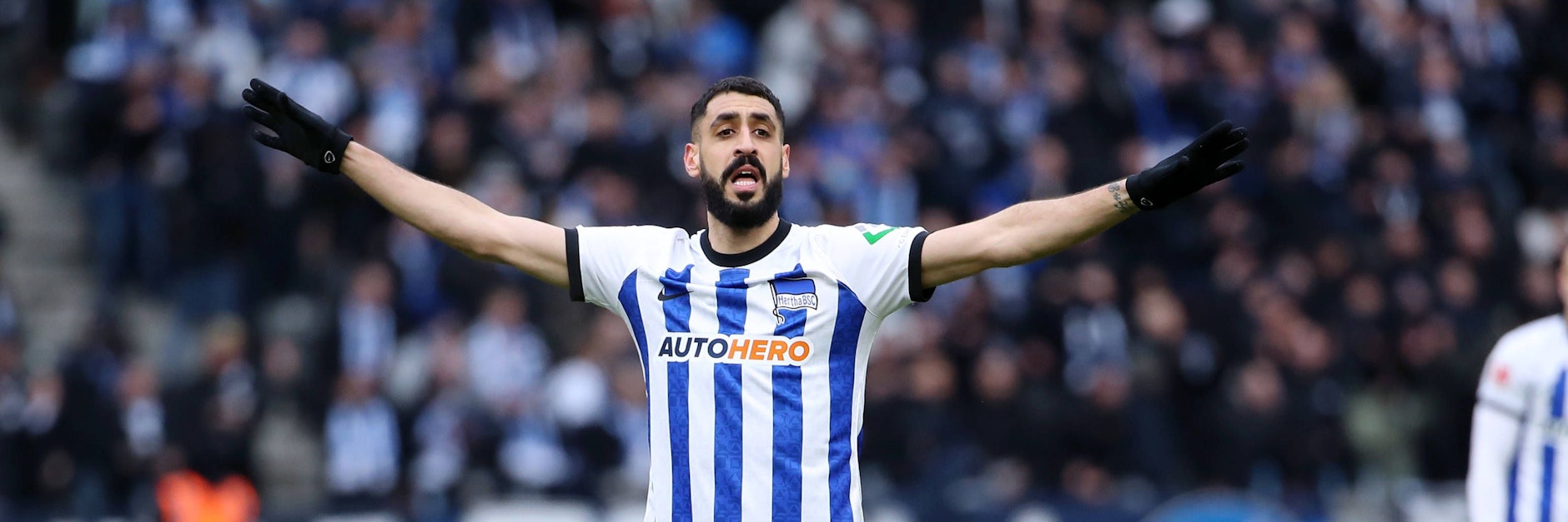 Tolga Cigerci (30) fühlt sich bei Hertha BSC zu Hause und in der Pflicht, lautstark Verantwortung zu übernehmen.&nbsp;&nbsp;