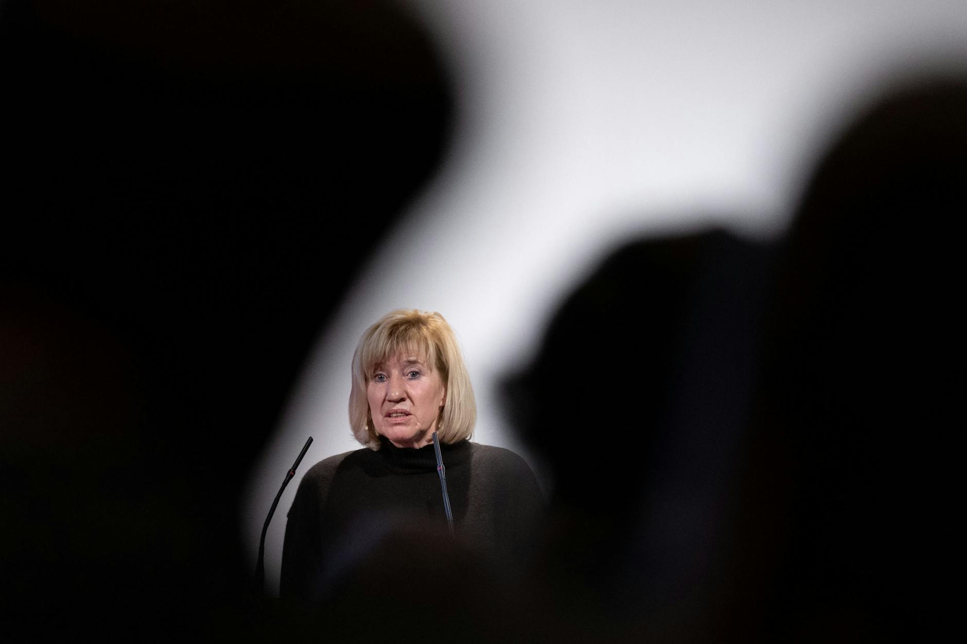 Ines Geipel während der Verleihung des Erich-Loest-Preises