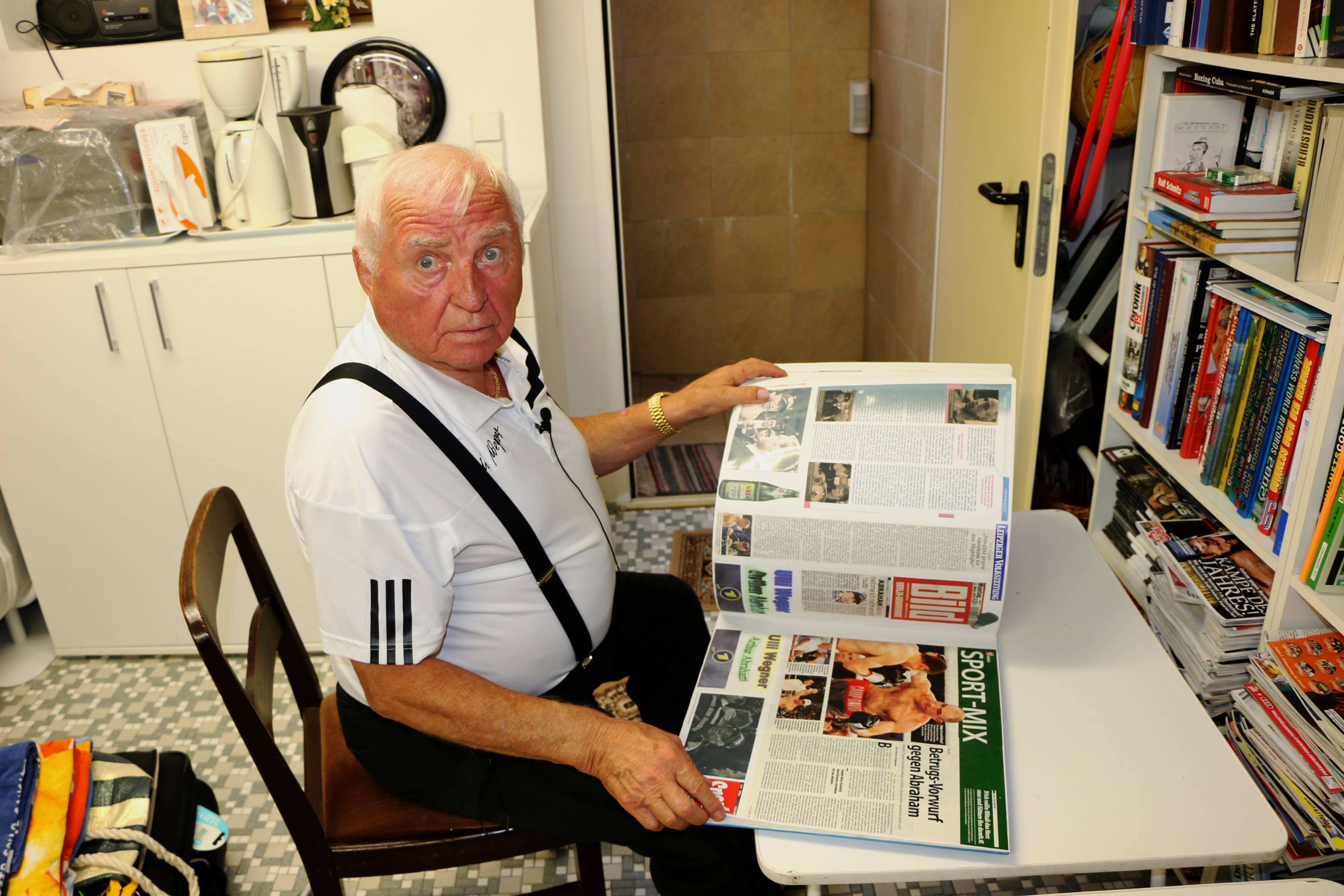 Image - Box-Legende Ulli Wegner: Große Sorge um seinen Schatzkeller