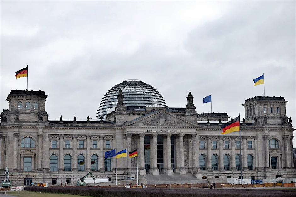 Das Reichstagsgebäude in Berlin