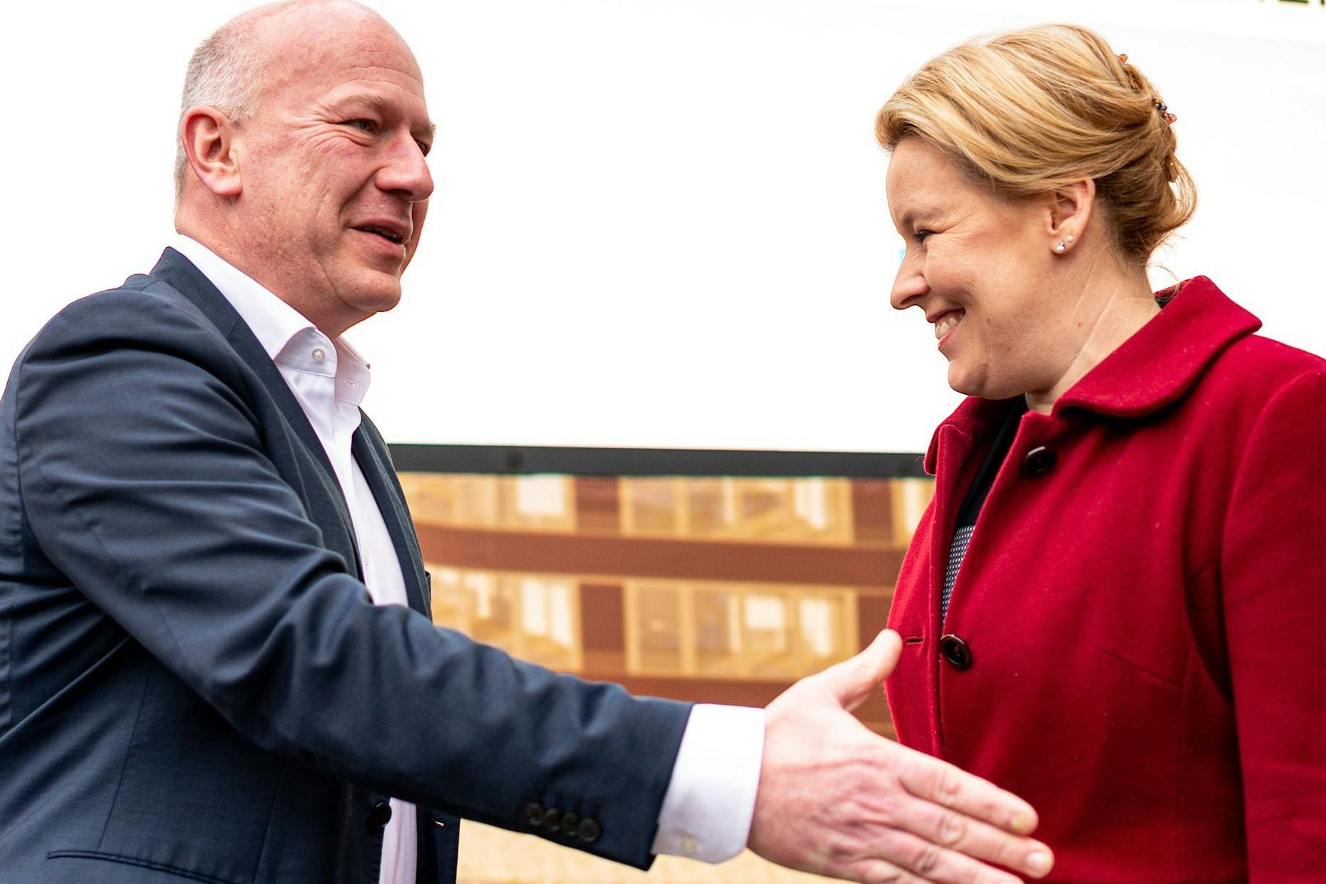 Kai Wegner und Franziska Giffey