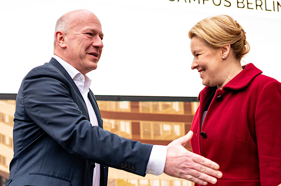 Kai Wegner und Franziska Giffey