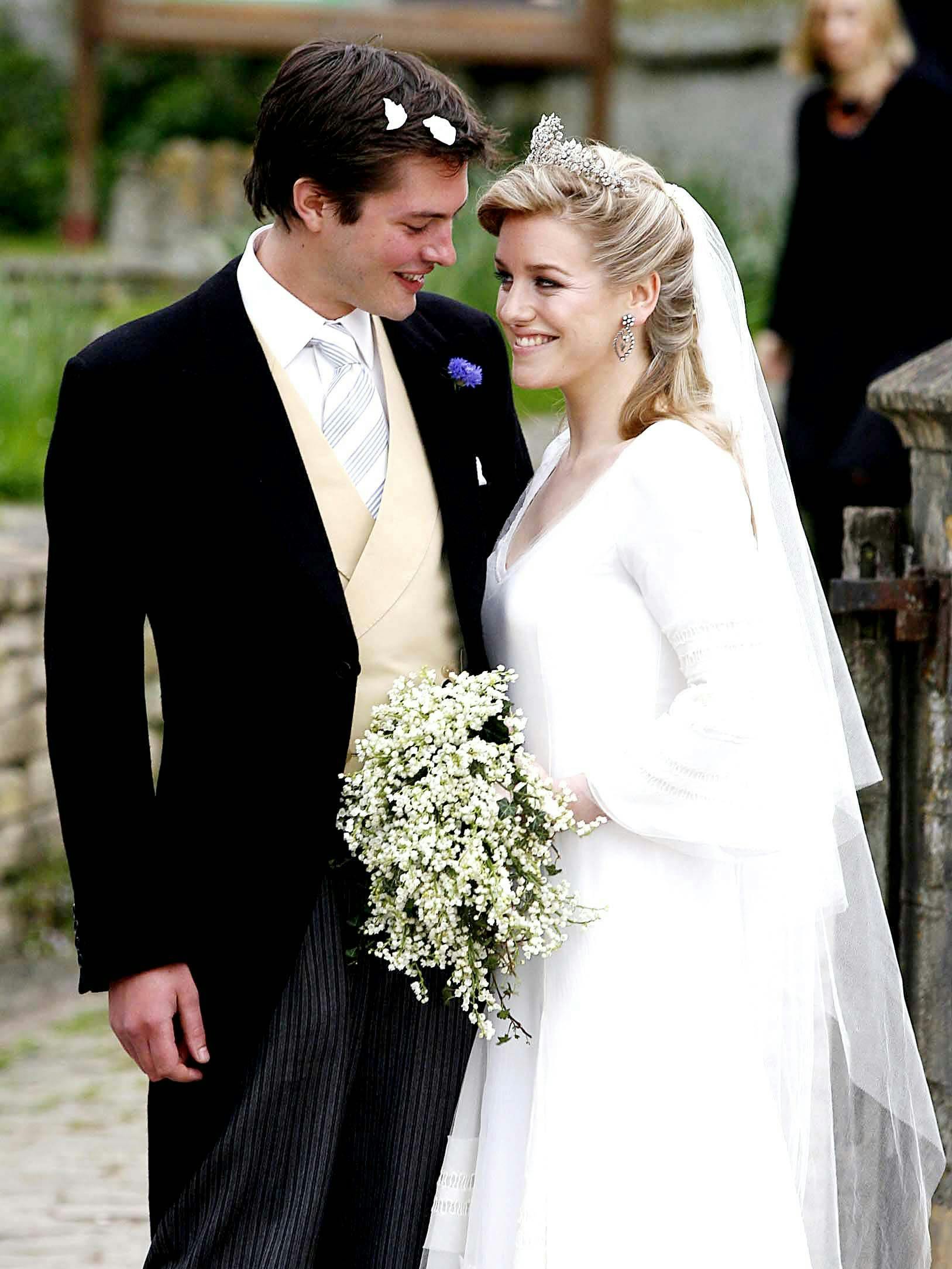 Laura Parker Bowles und Harry Lopes bei ihrer Hochzeit im Jahr 2006.